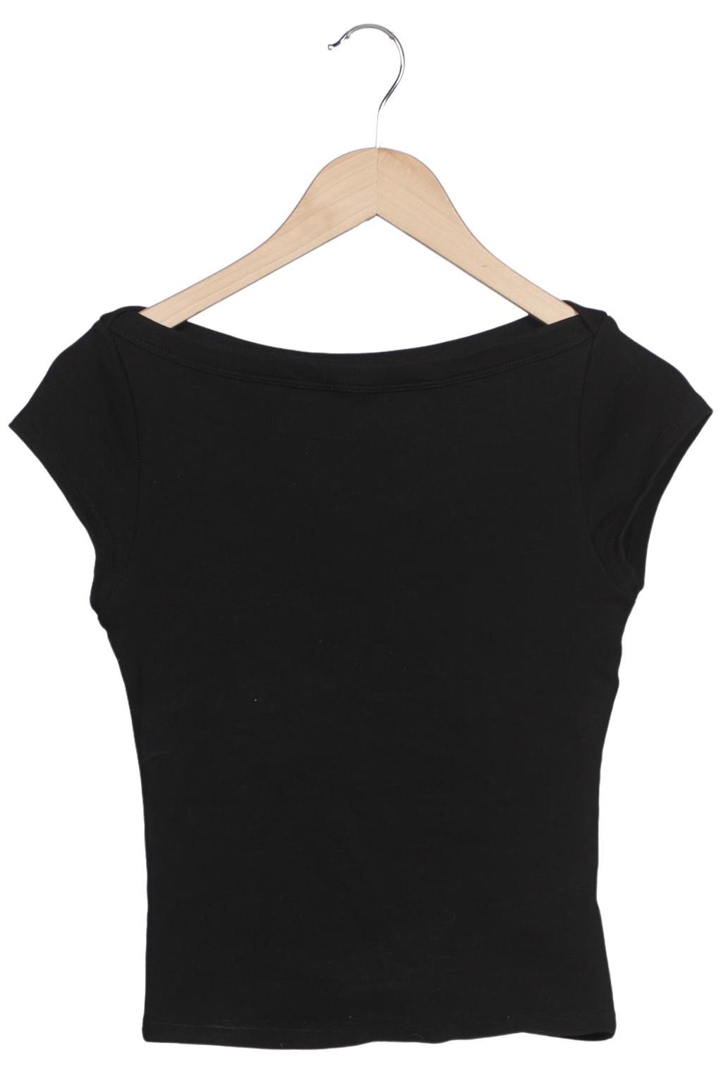 

Zara Damen T-Shirt, schwarz, Gr. 42
