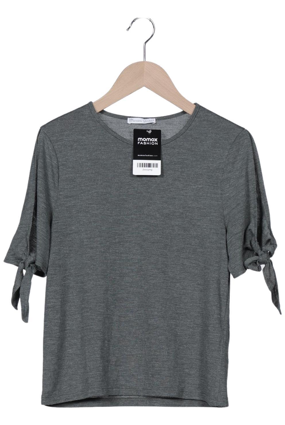 

Zara Damen T-Shirt, grün, Gr. 38