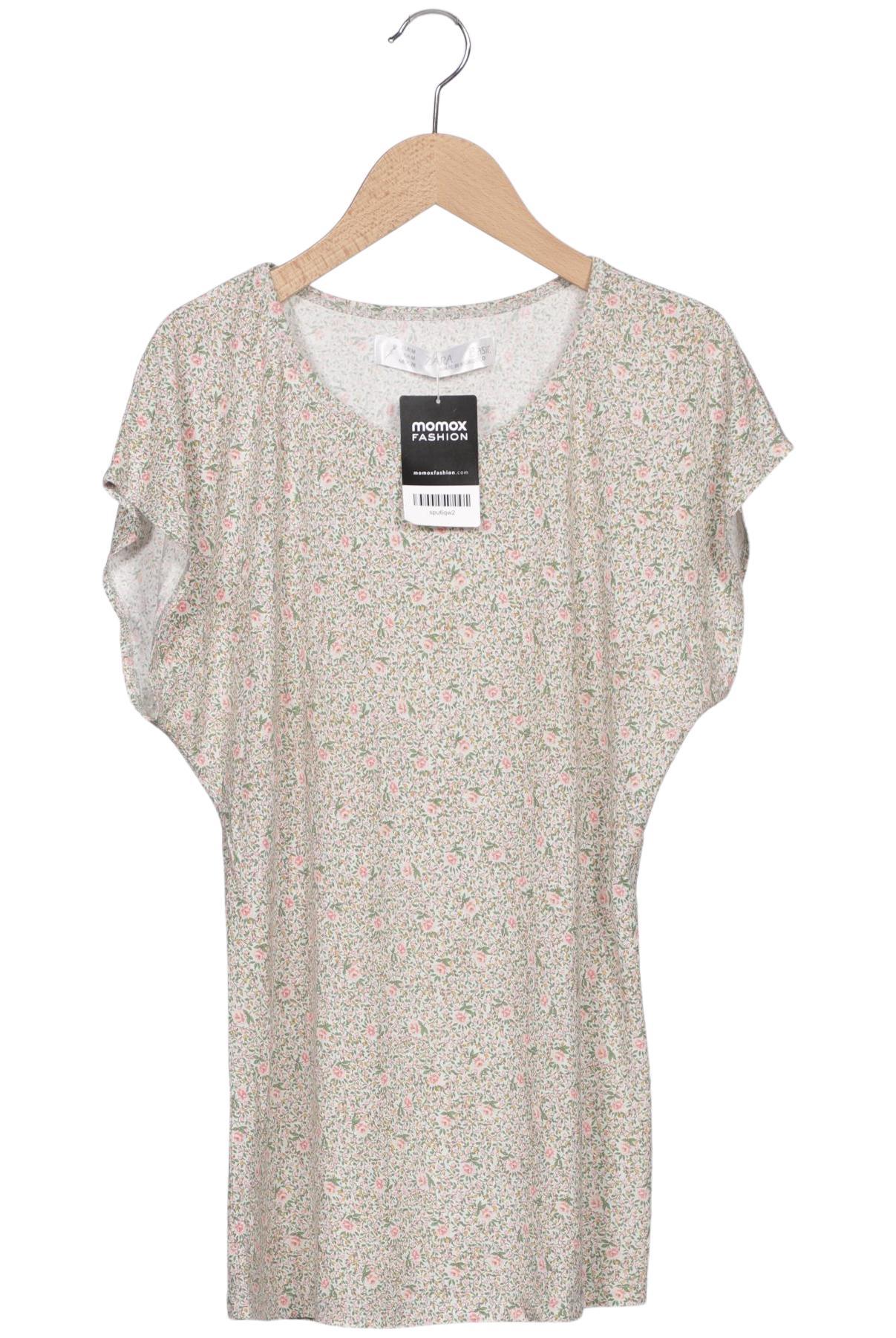 

Zara Damen T-Shirt, mehrfarbig, Gr. 38