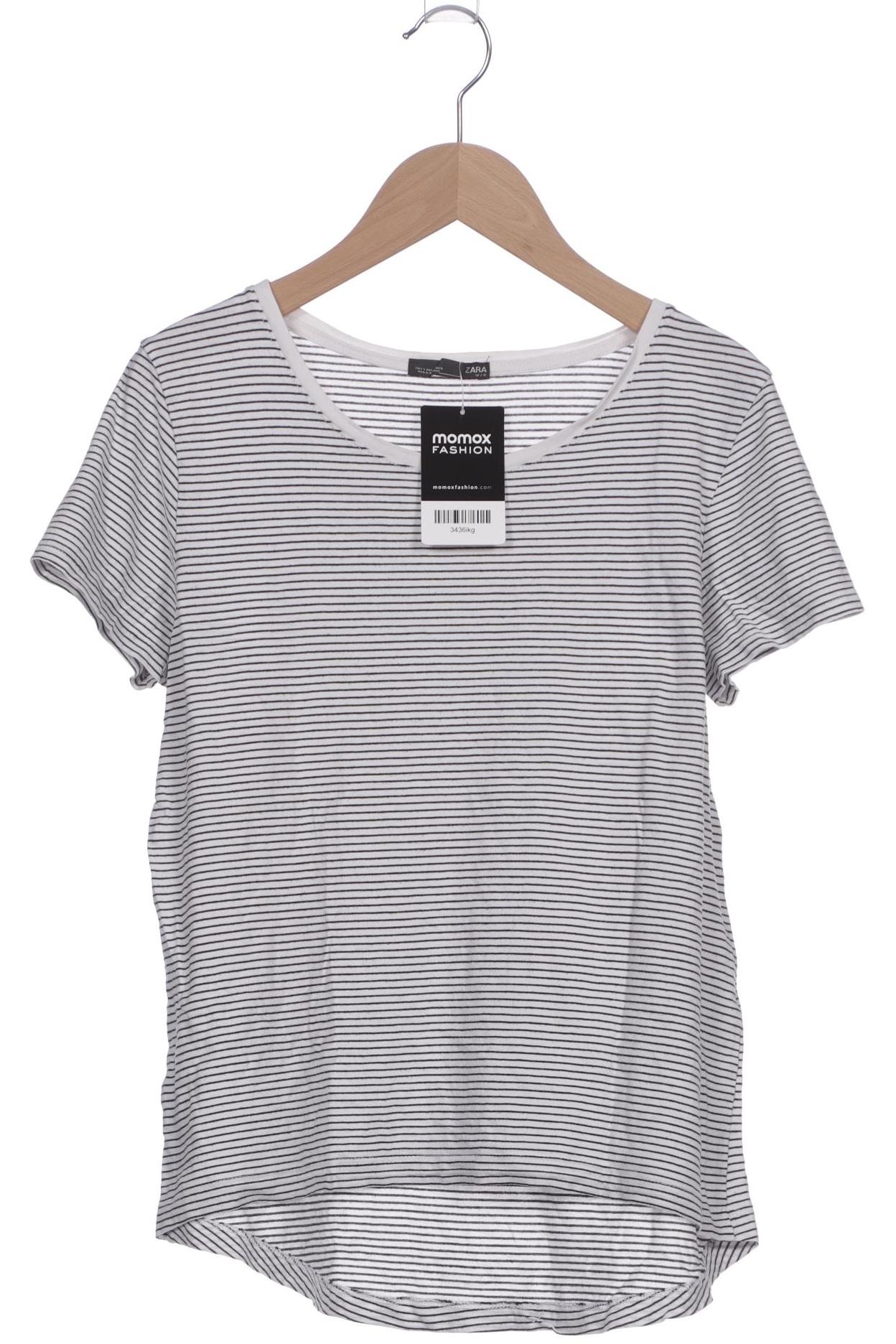 

Zara Damen T-Shirt, weiß, Gr. 36