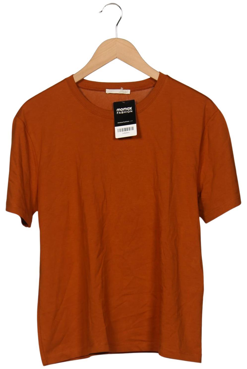 

Zara Damen T-Shirt, braun, Gr. 42