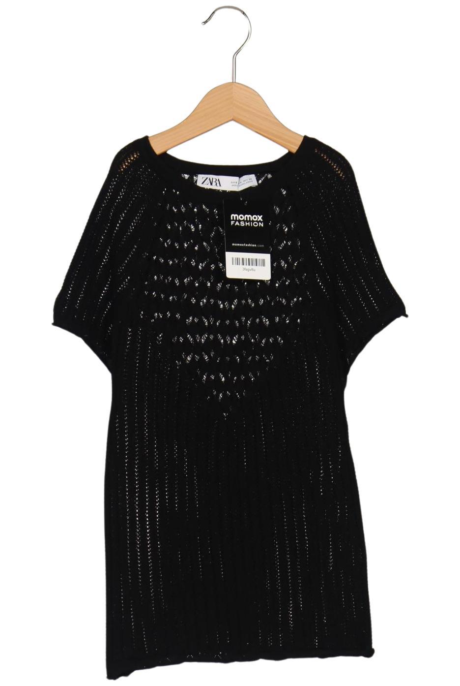 

Zara Damen T-Shirt, schwarz, Gr. 36