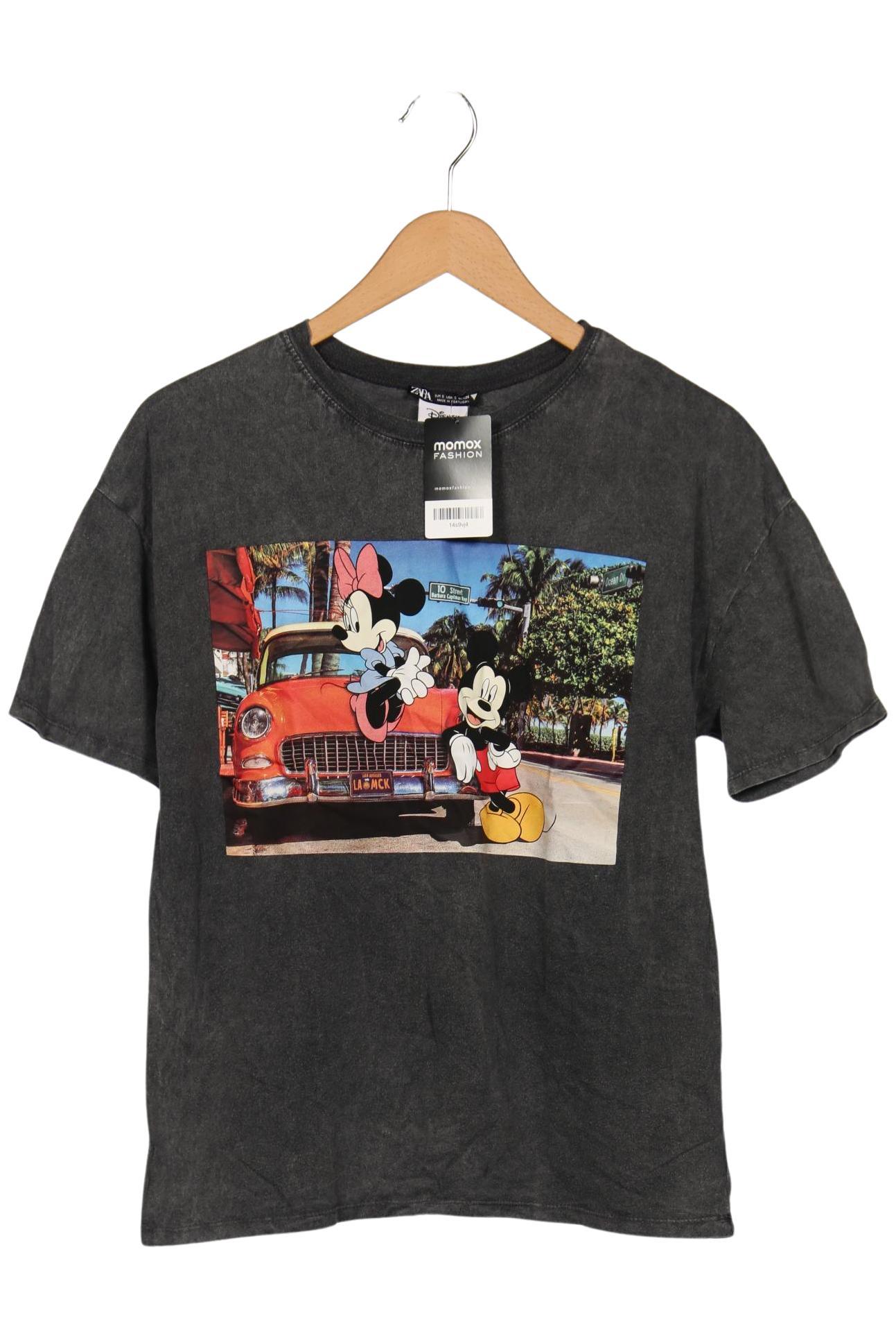 

Zara Damen T-Shirt, grau, Gr. 36