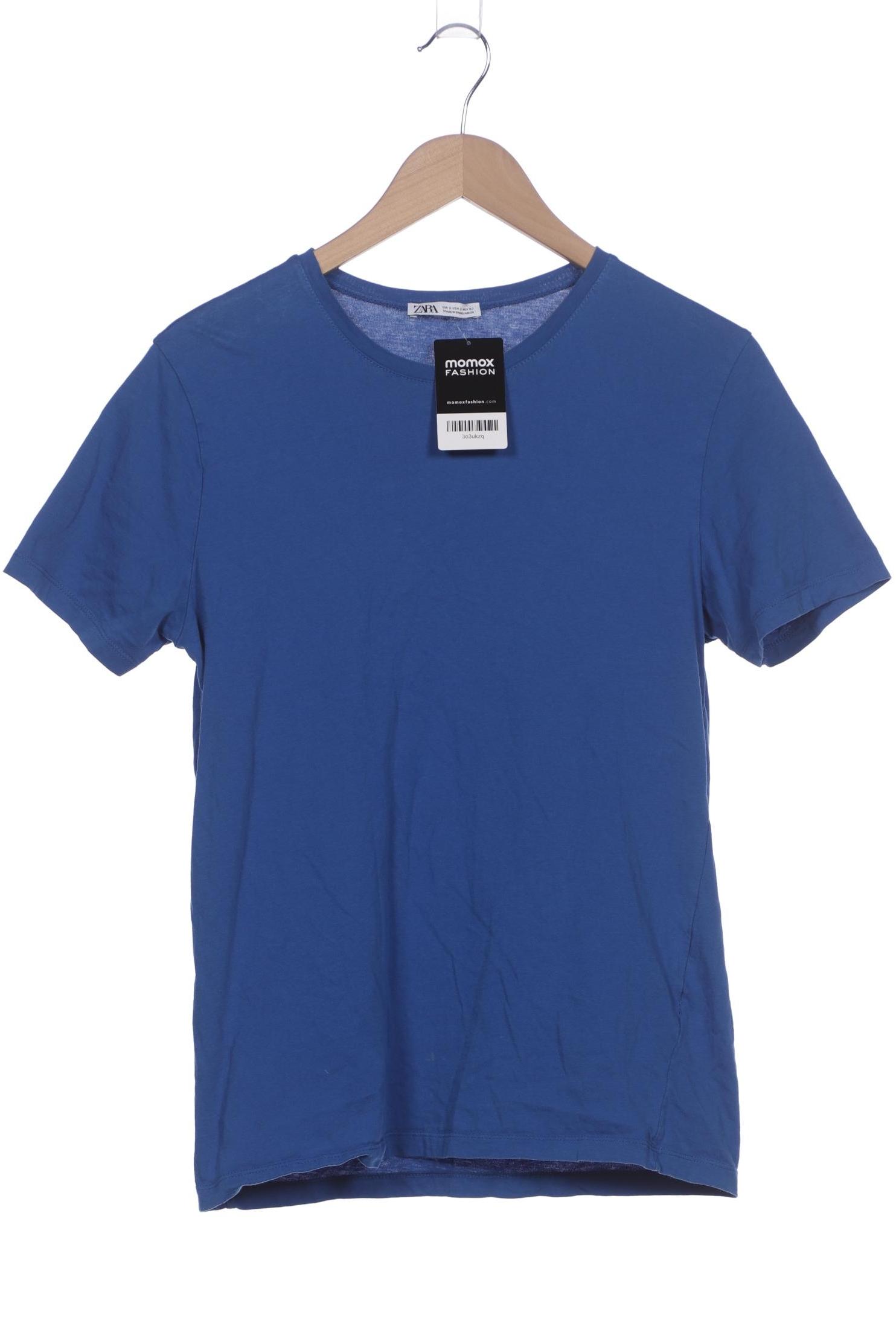 

Zara Damen T-Shirt, marineblau, Gr. 36