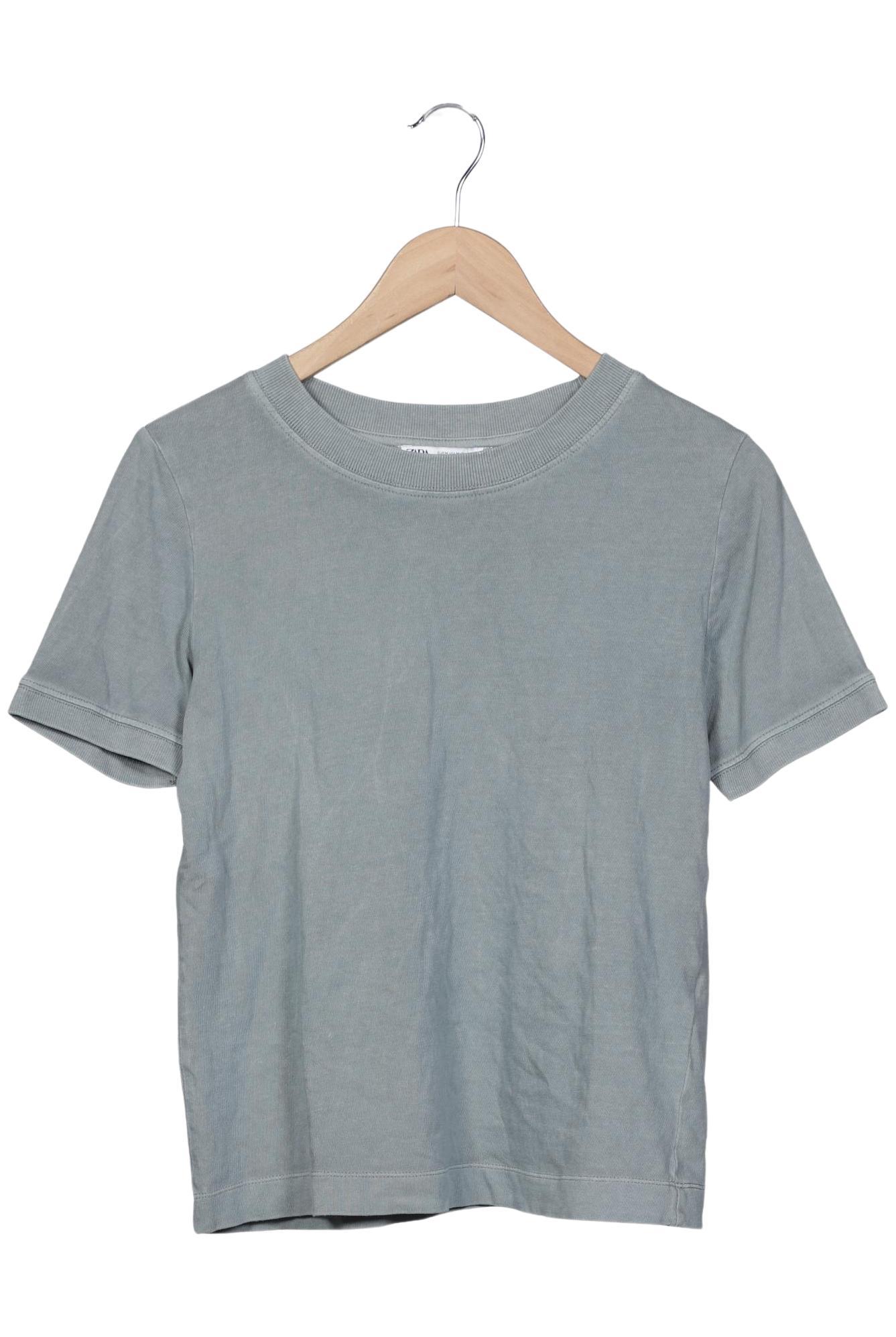 

Zara Damen T-Shirt, grau, Gr. 38