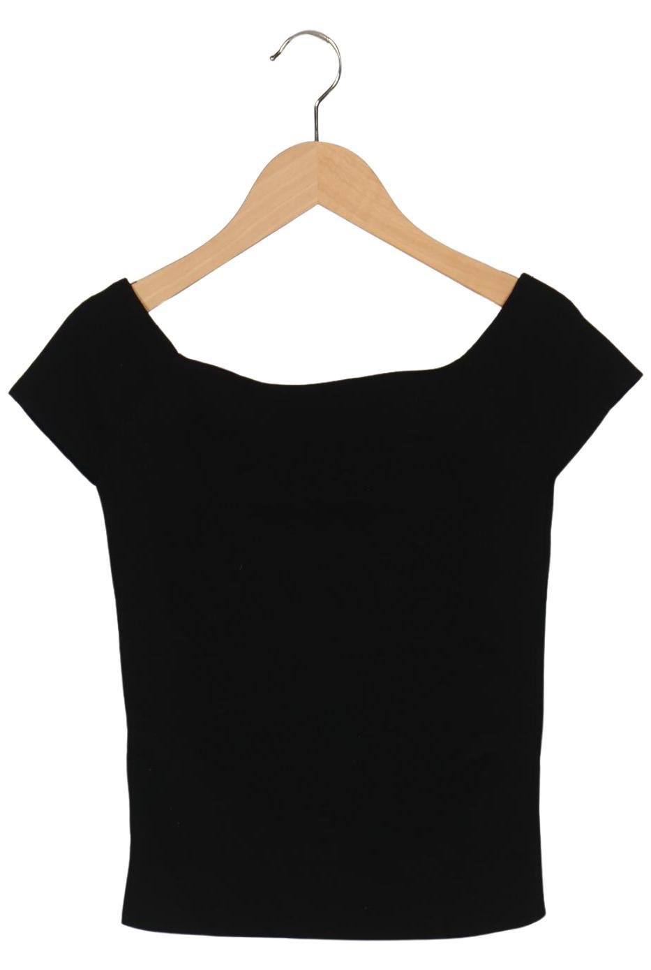 

Zara Damen T-Shirt, schwarz, Gr. 36