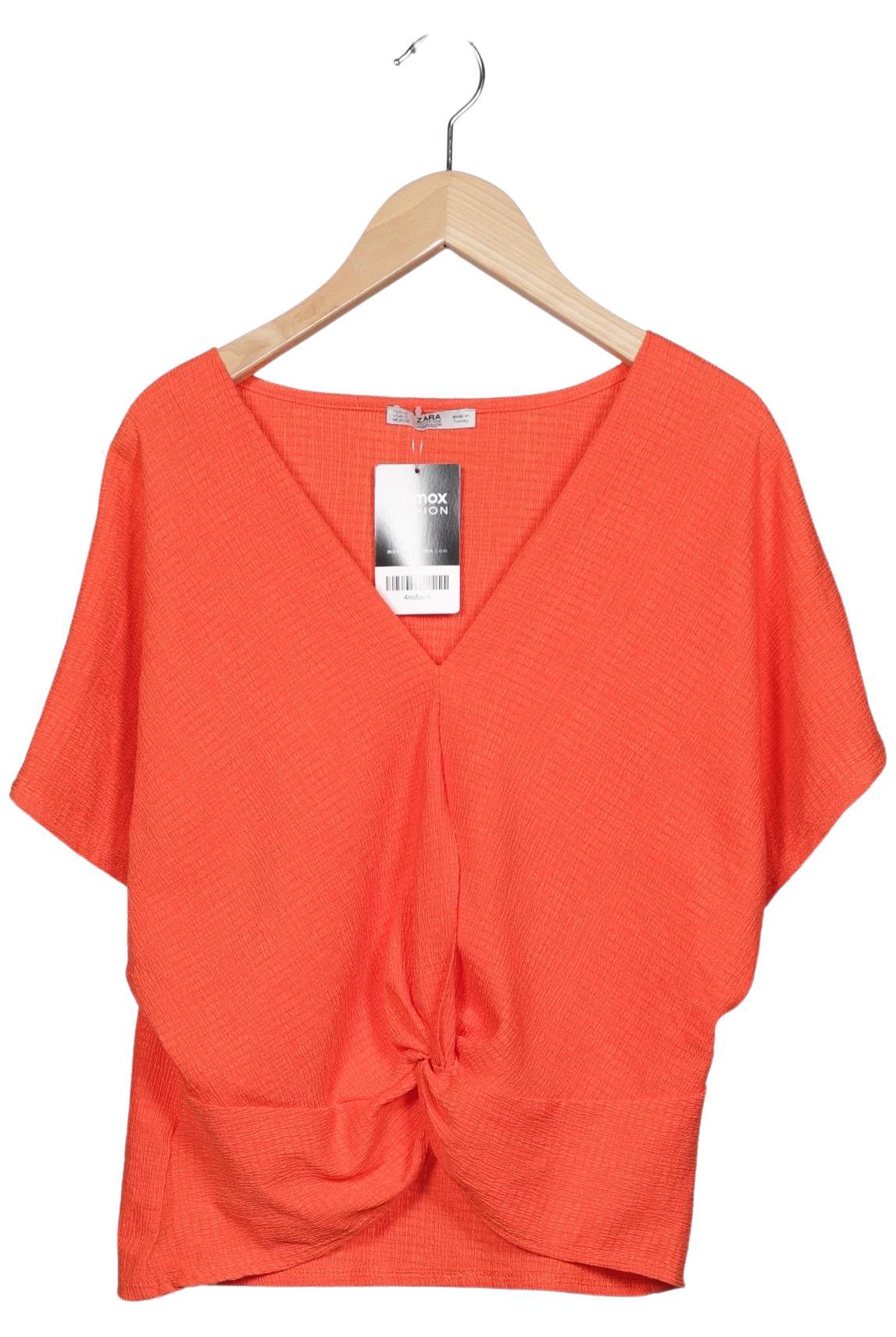 

Zara Damen T-Shirt, orange, Gr. 36