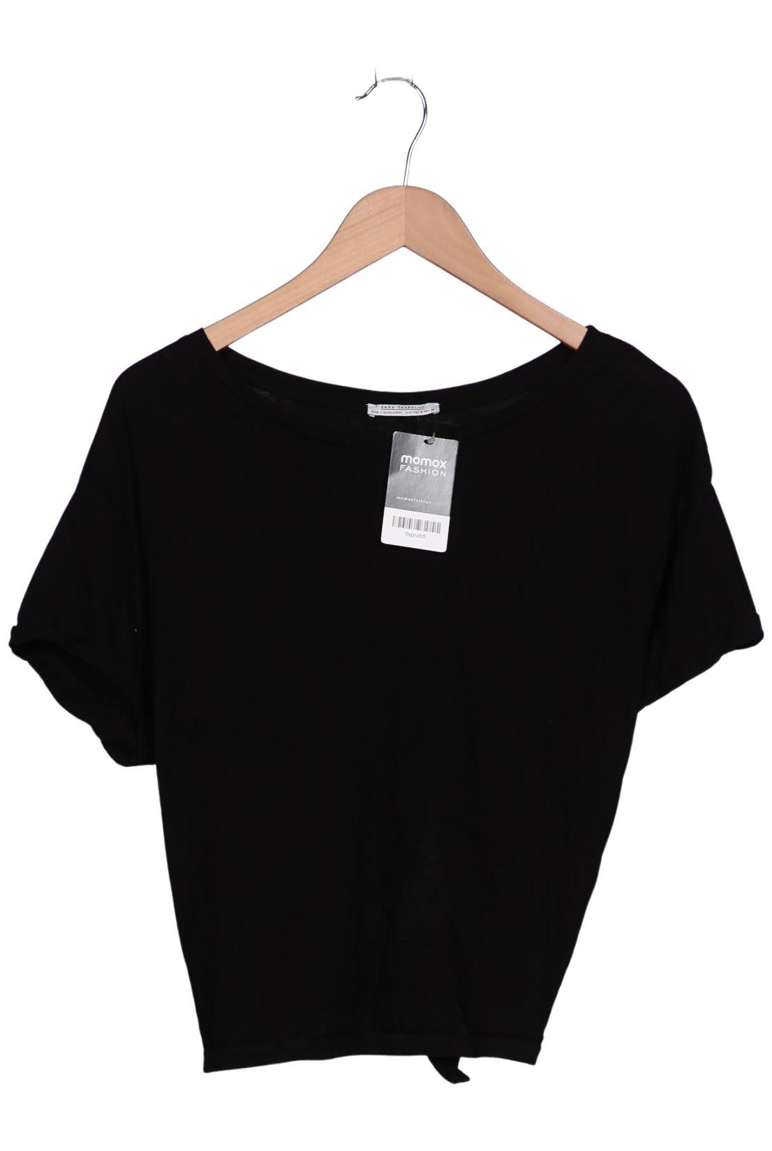

Zara Damen T-Shirt, schwarz, Gr. 38
