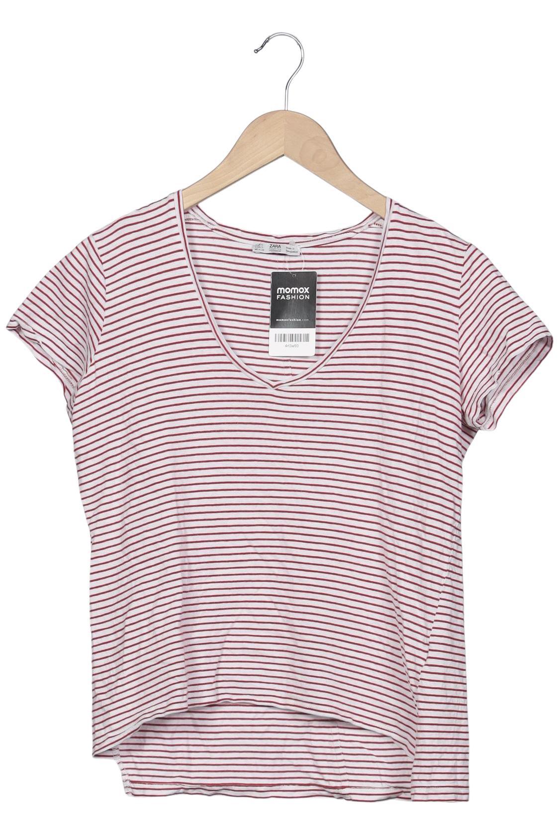 

Zara Damen T-Shirt, rot, Gr. 36