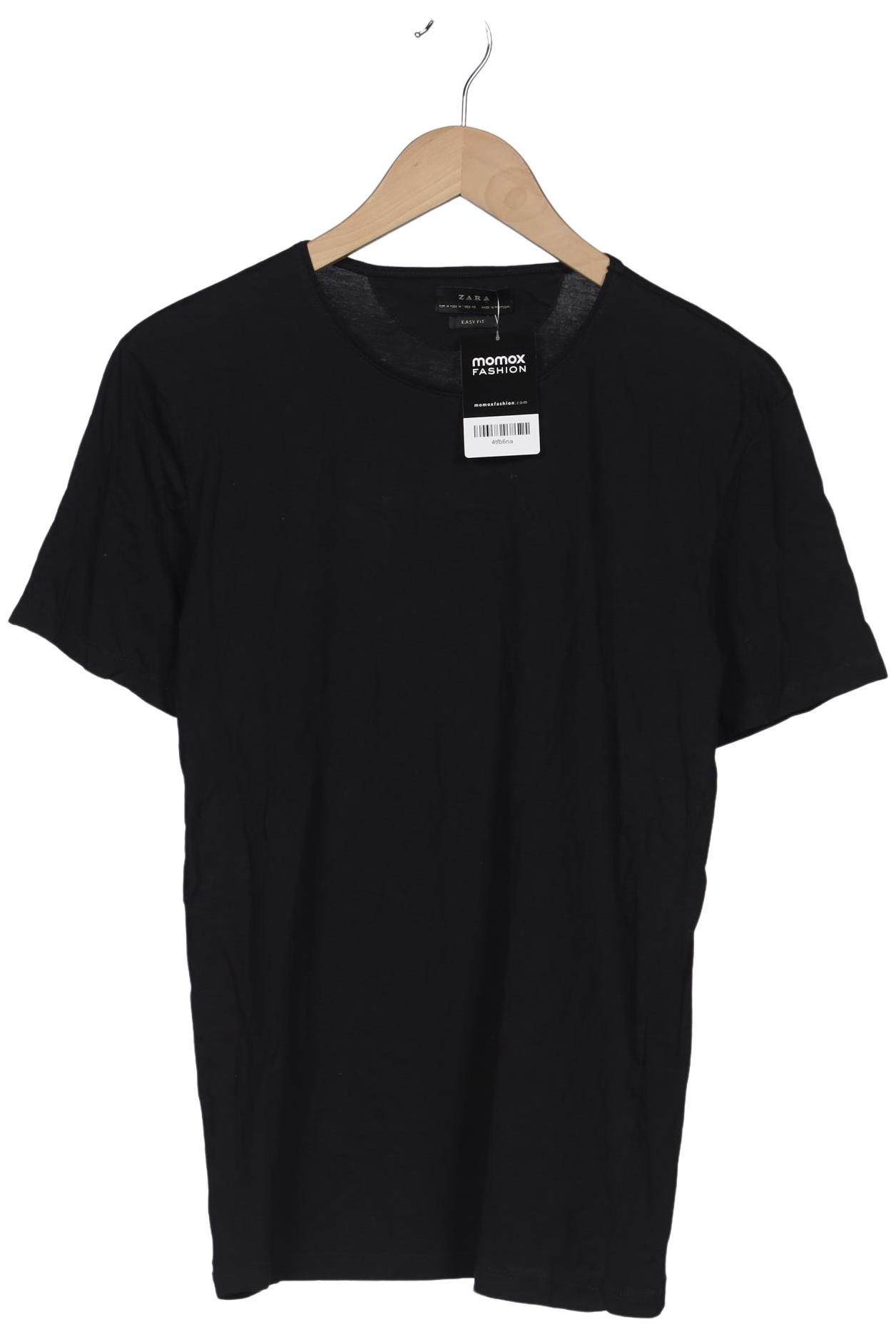 

Zara Damen T-Shirt, schwarz, Gr. 38