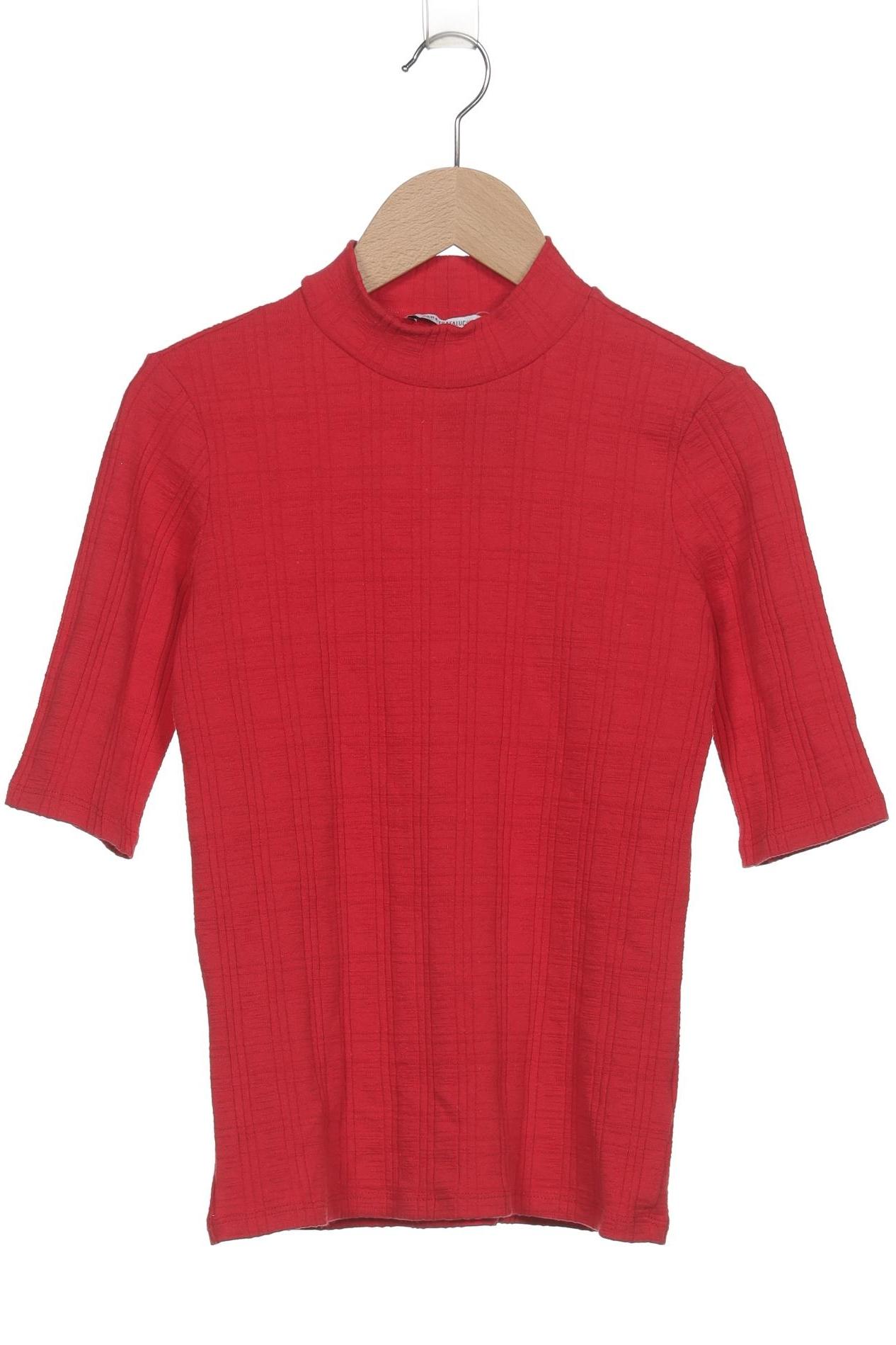 

Zara Damen T-Shirt, rot, Gr. 36