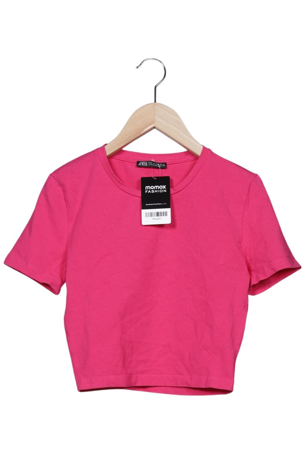 

Zara Damen T-Shirt, pink, Gr. 36