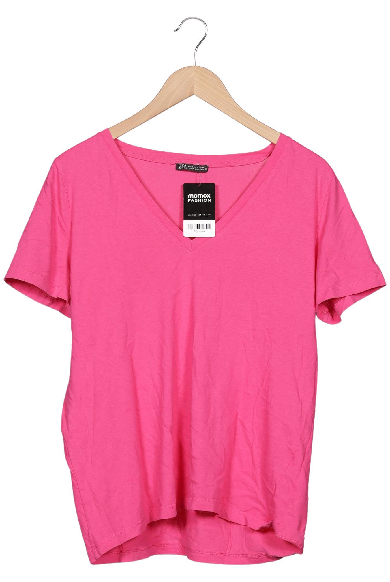 

Zara Damen T-Shirt, pink, Gr. 44