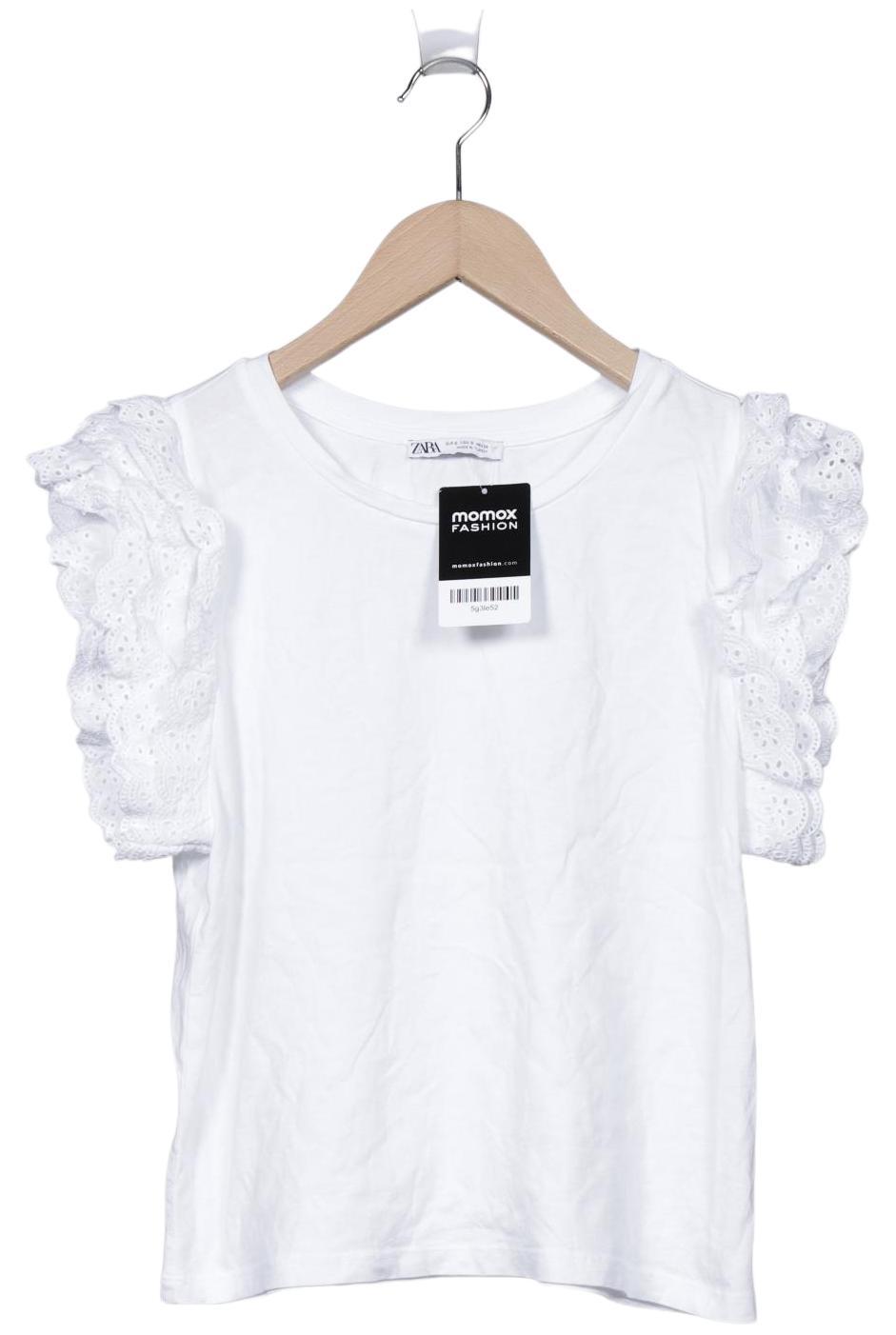 

Zara Damen T-Shirt, weiß, Gr. 36