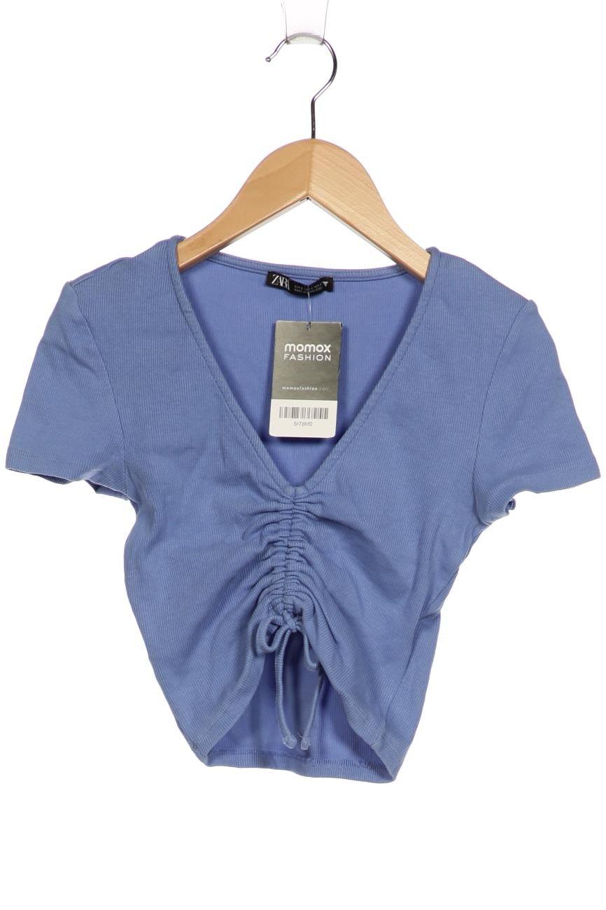 

Zara Damen T-Shirt, flieder, Gr. 36