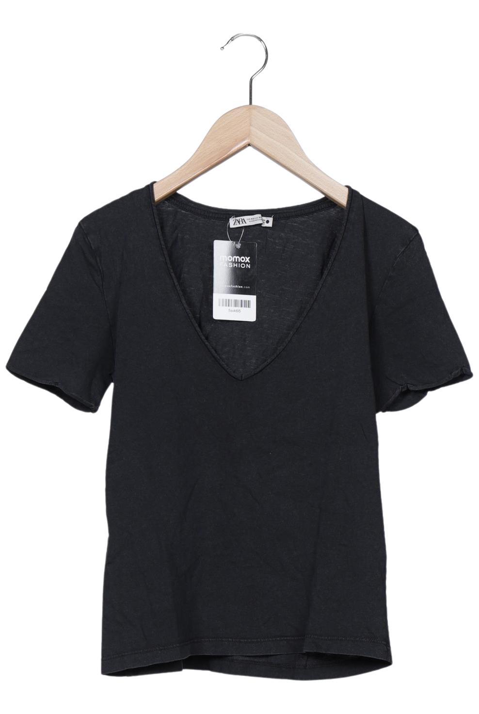 

Zara Damen T-Shirt, grau, Gr. 34