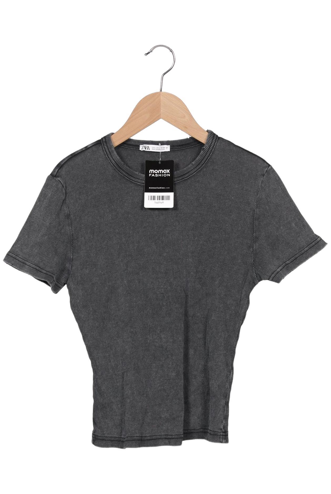 

Zara Damen T-Shirt, grau, Gr. 42