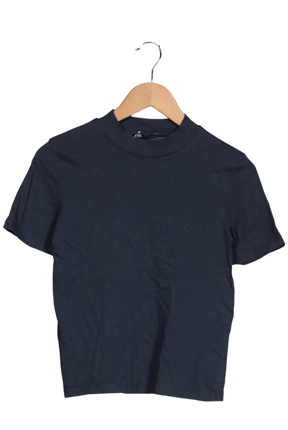 

Zara Damen T-Shirt, türkis, Gr. 36