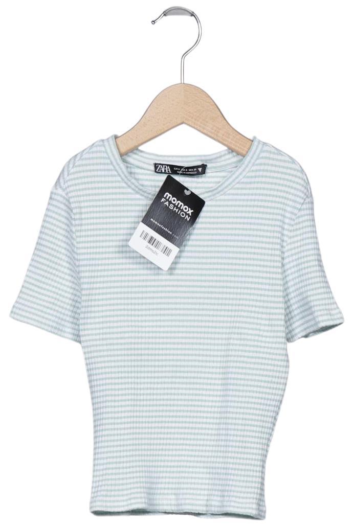 

Zara Damen T-Shirt, hellgrün, Gr. 36