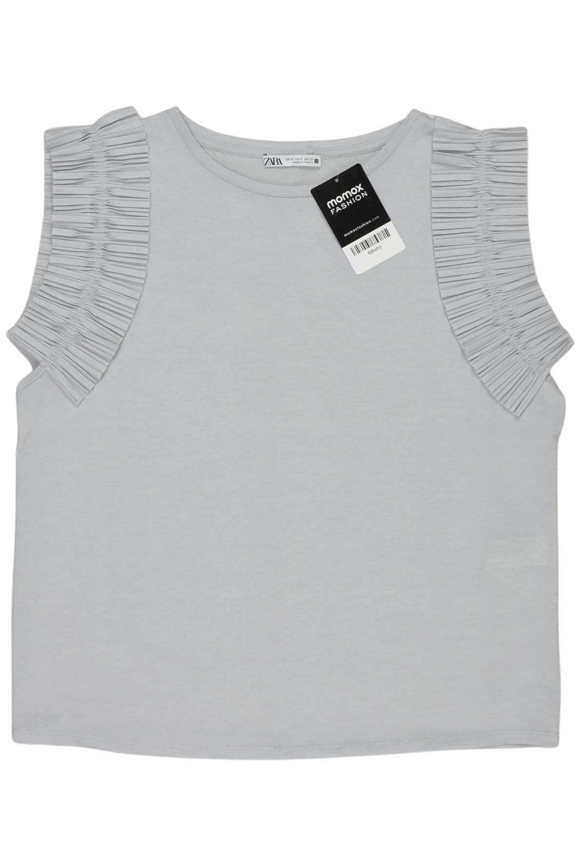 

Zara Damen T-Shirt, grau, Gr. 36