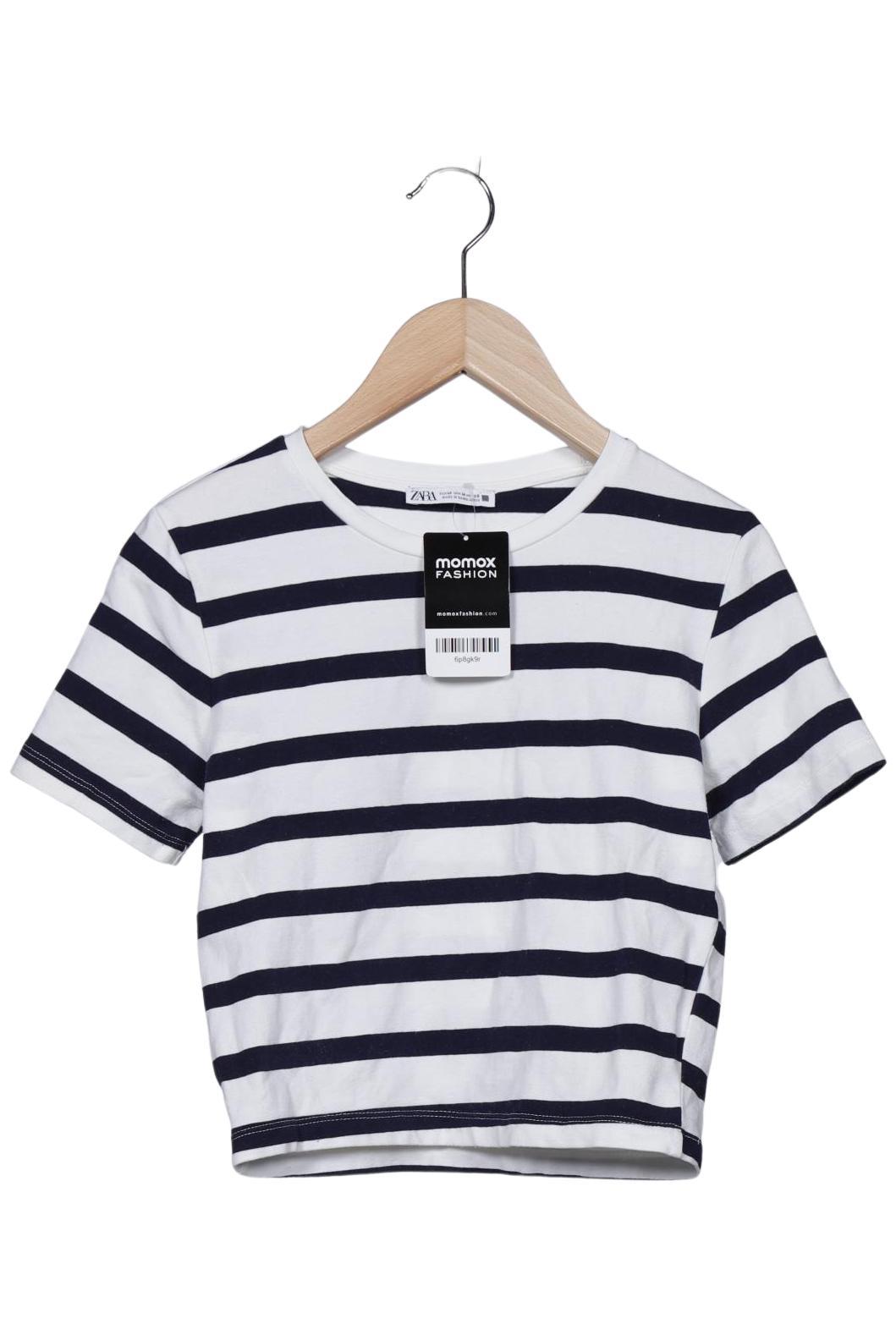

Zara Damen T-Shirt, marineblau, Gr. 38