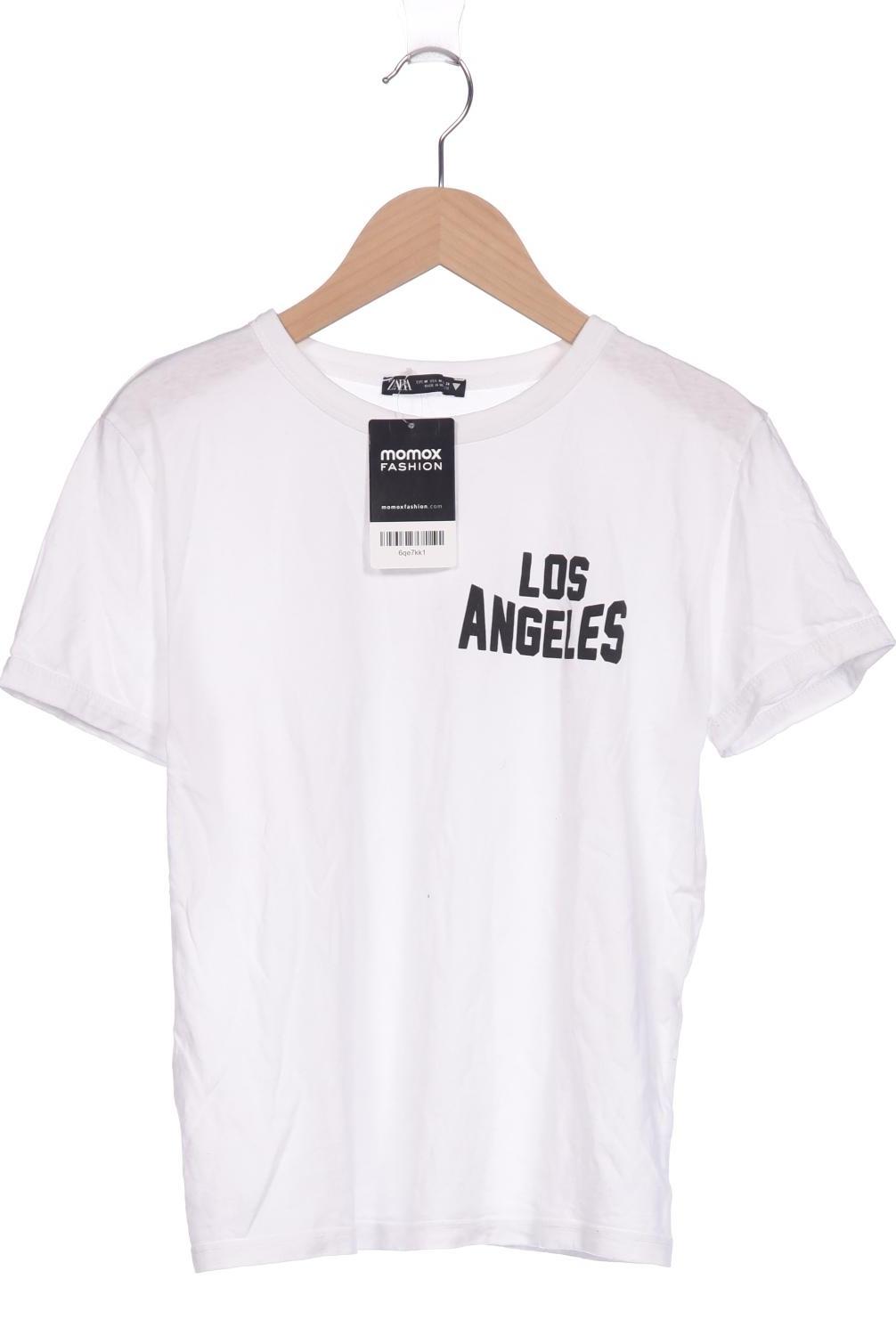 

Zara Damen T-Shirt, weiß, Gr. 38