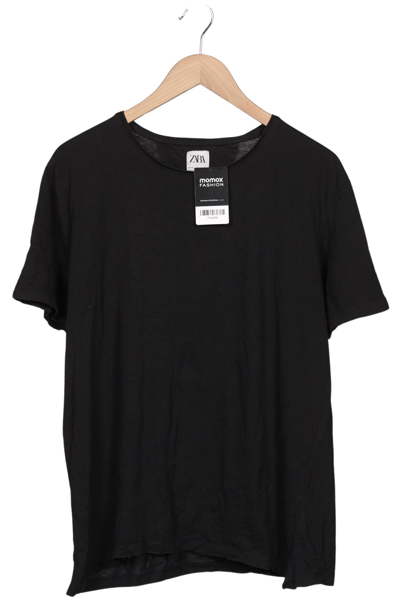 

Zara Damen T-Shirt, schwarz, Gr. 44