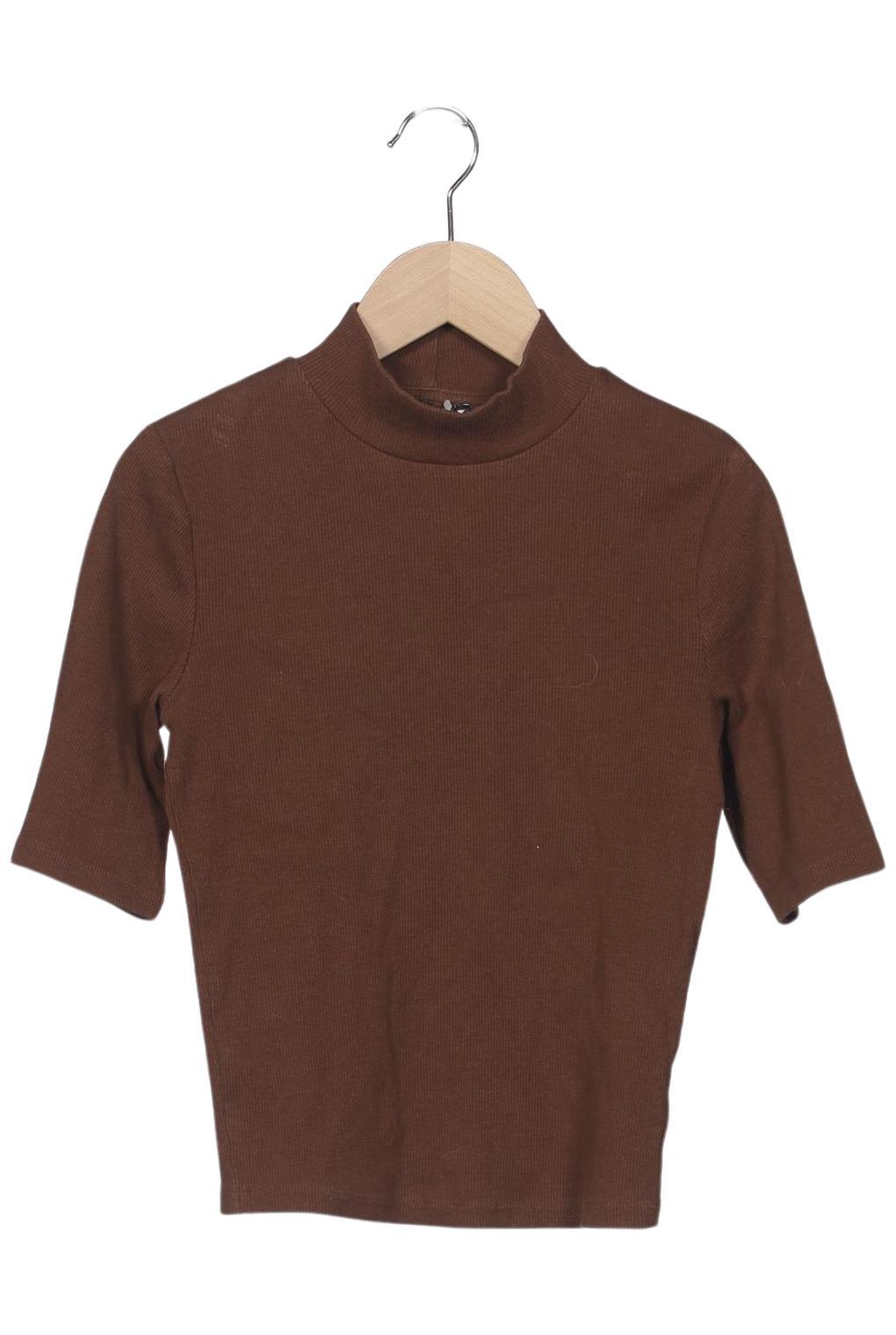 

Zara Damen T-Shirt, braun, Gr. 38