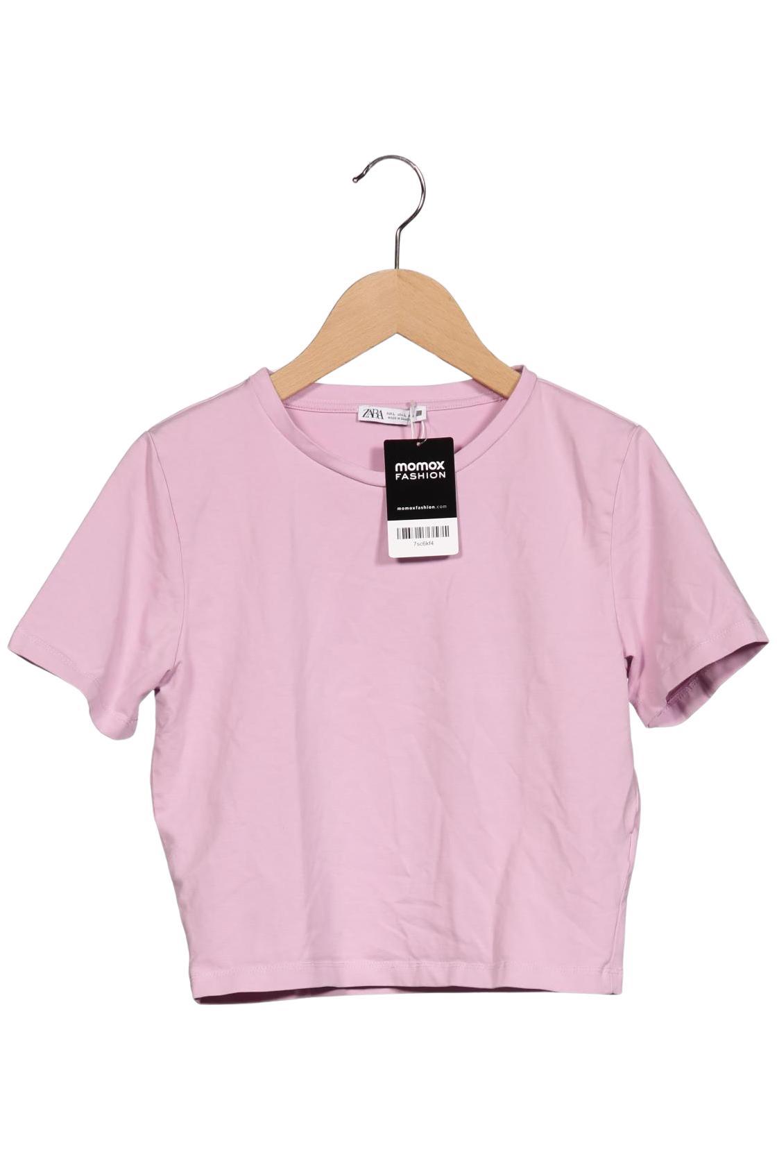

Zara Damen T-Shirt, pink, Gr. 42