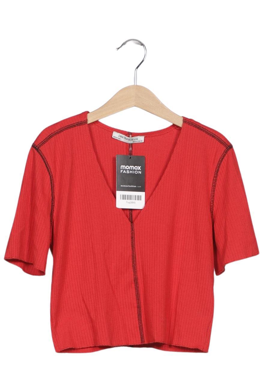 

Zara Damen T-Shirt, rot, Gr. 36