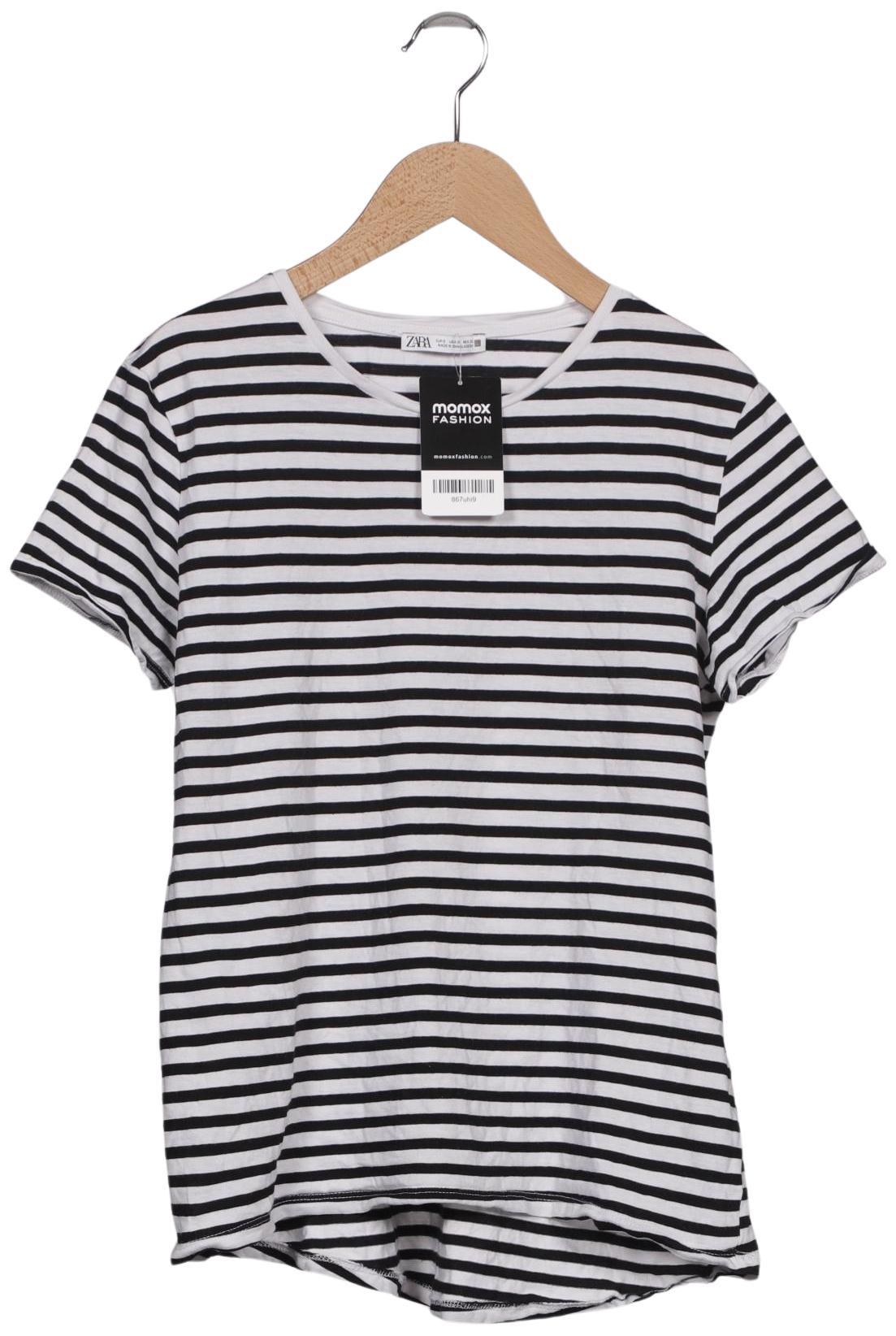 

Zara Damen T-Shirt, weiß, Gr. 36