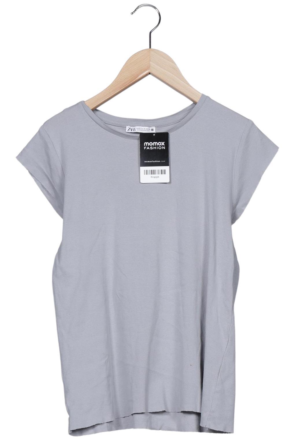 

Zara Damen T-Shirt, hellblau, Gr. 36