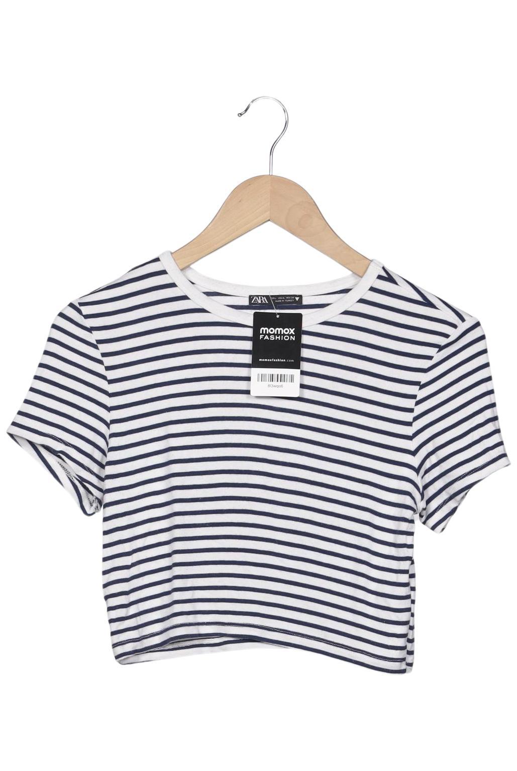 

Zara Damen T-Shirt, weiß, Gr. 42