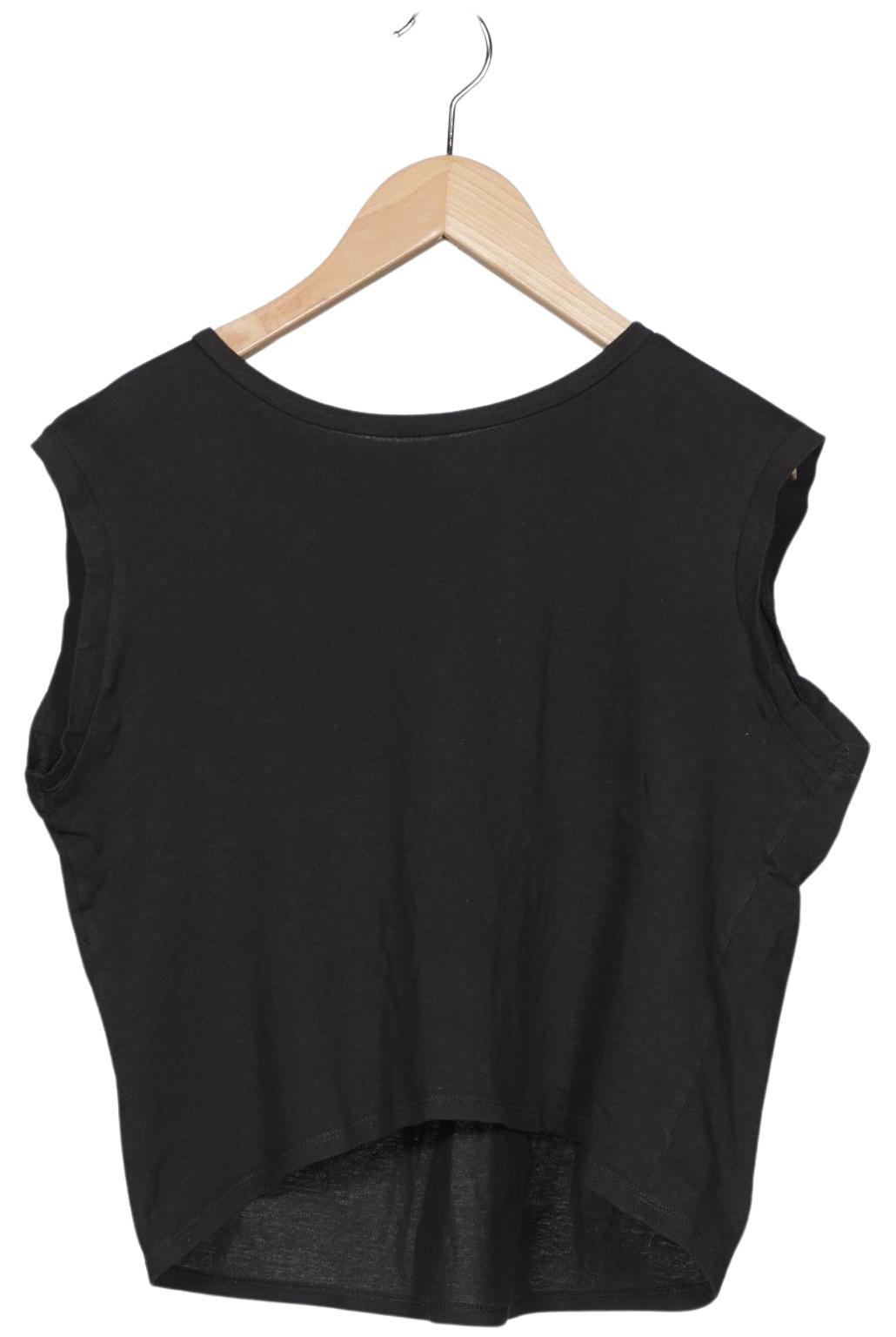 

Zara Damen T-Shirt, schwarz, Gr. 36