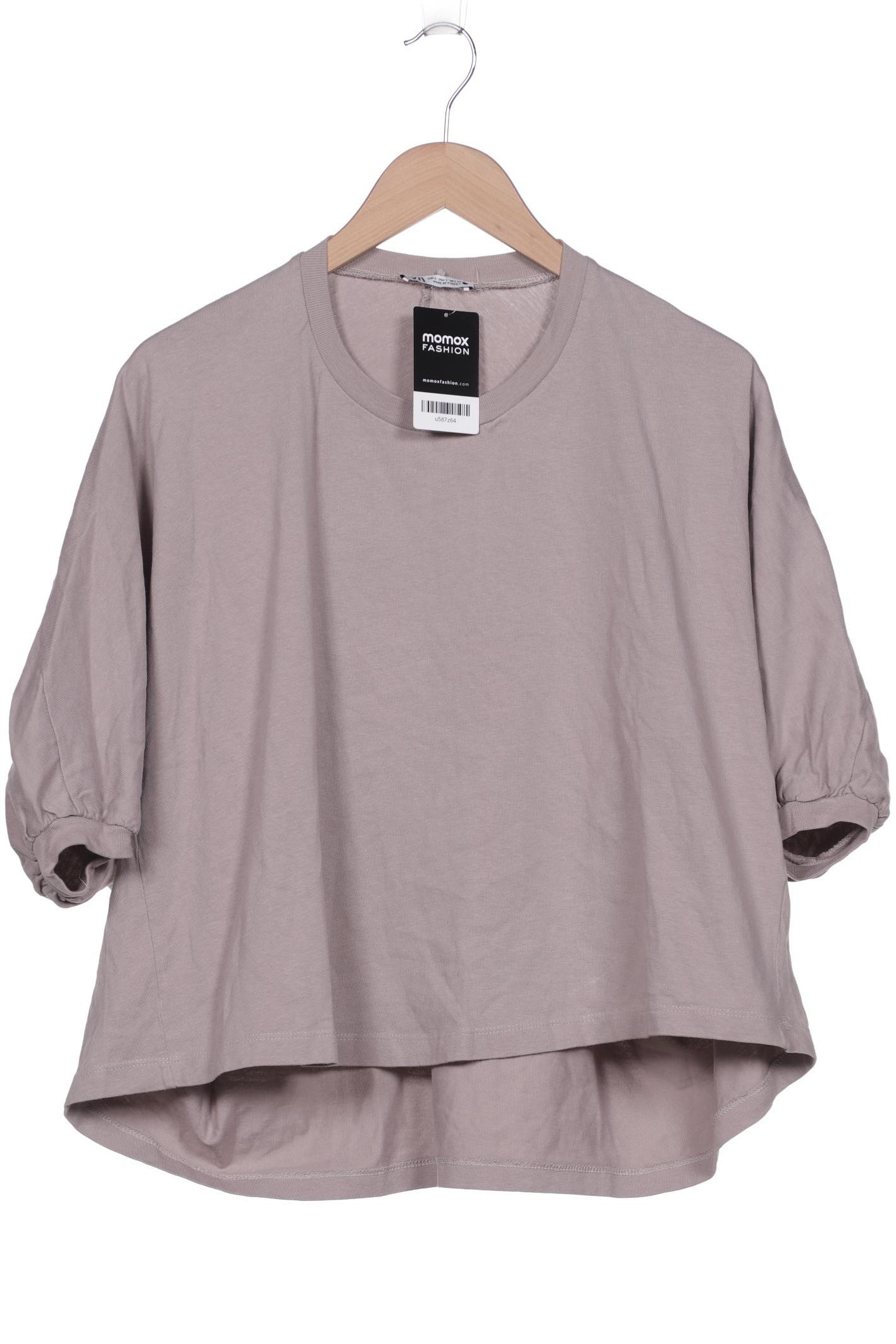 

ZARA Damen T-Shirt, beige