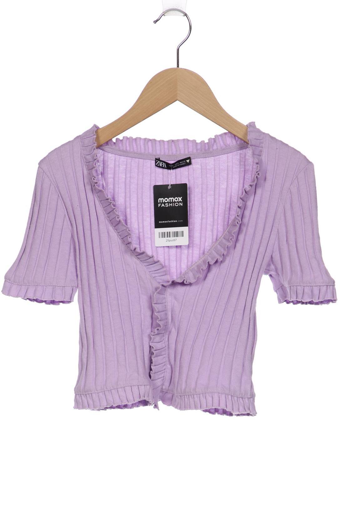 

ZARA Damen T-Shirt, flieder