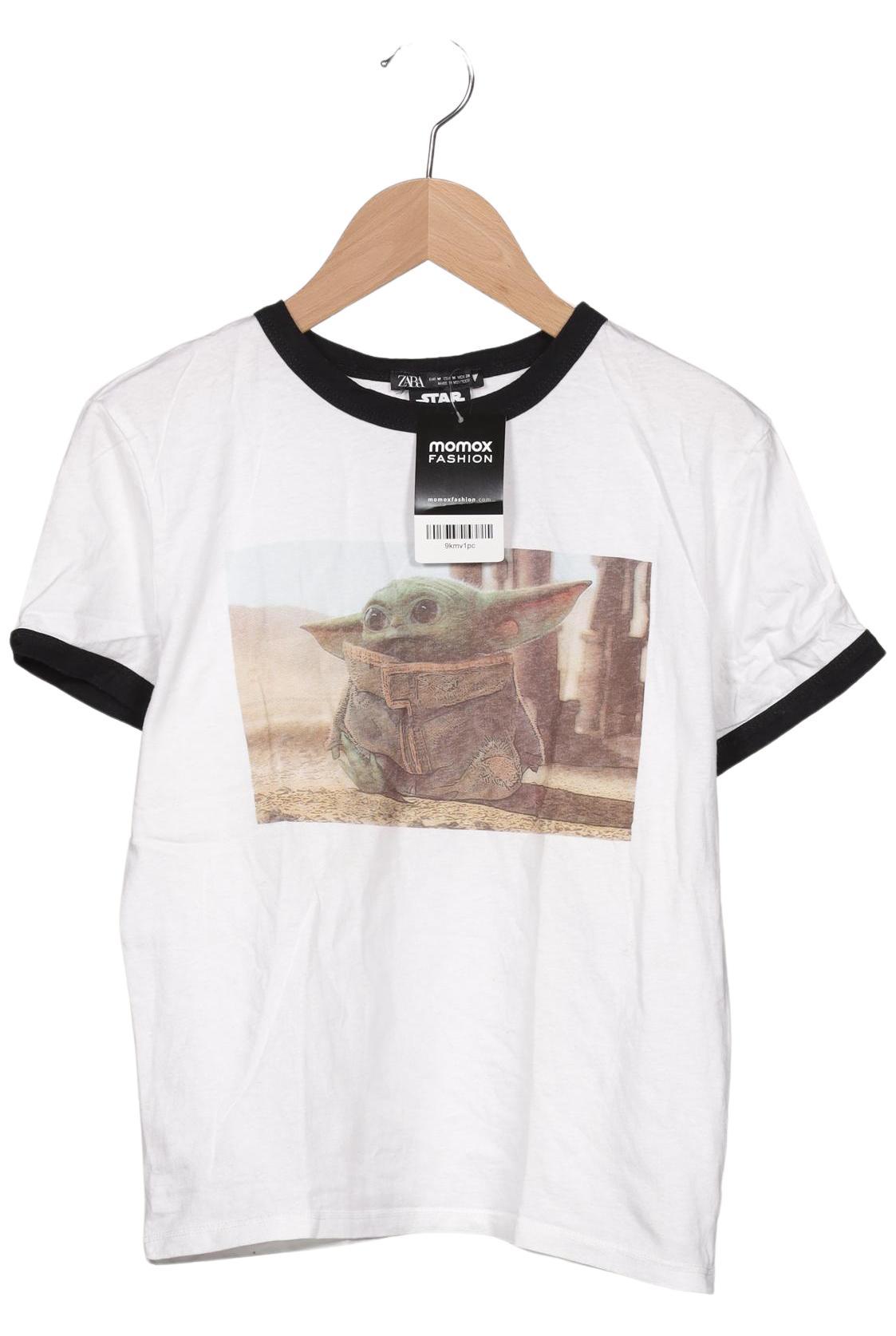 

Zara Damen T-Shirt, weiß, Gr. 38