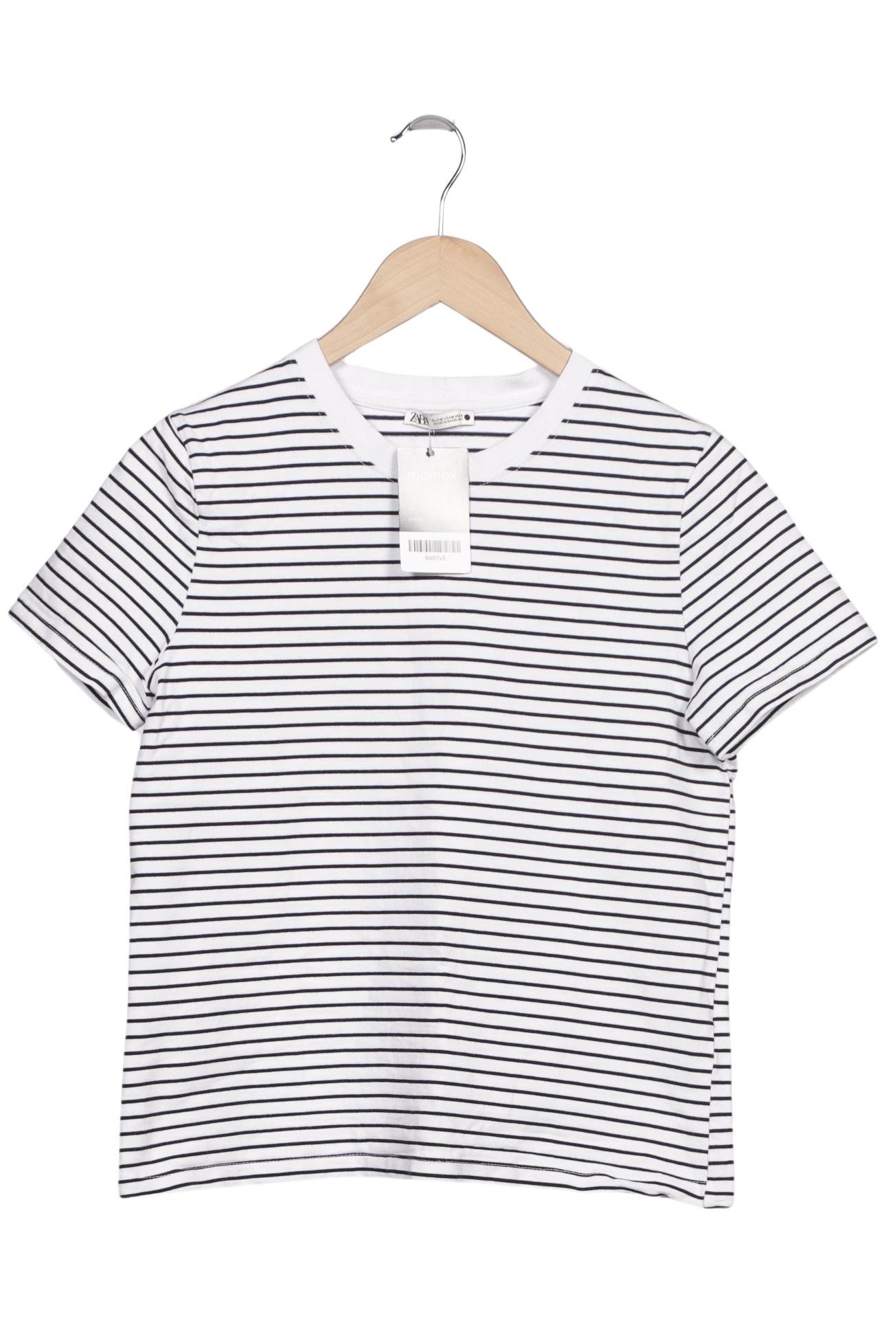 

Zara Damen T-Shirt, weiß, Gr. 38
