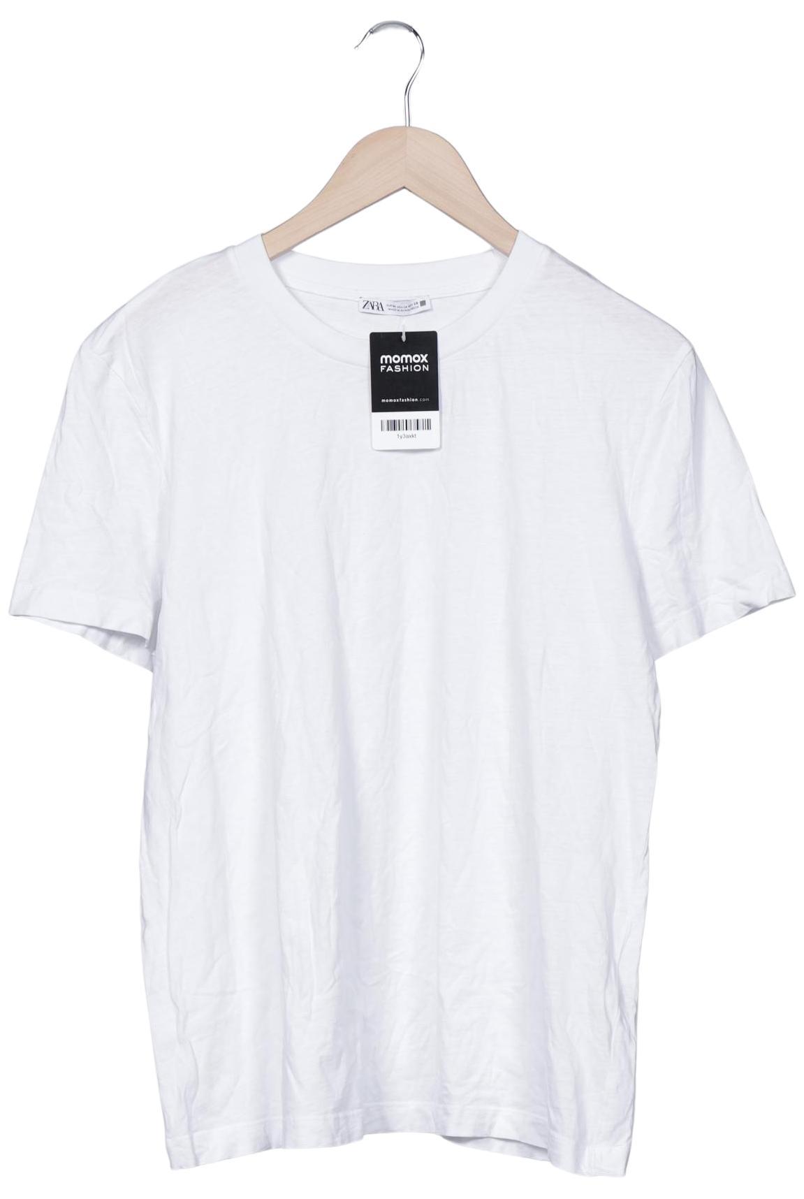 

Zara Damen T-Shirt, weiß, Gr. 38