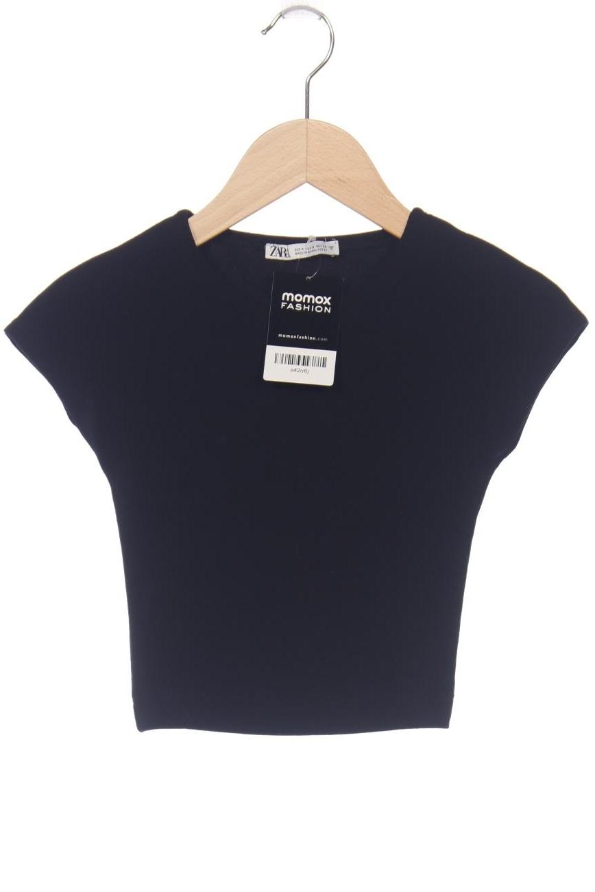 

Zara Damen T-Shirt, schwarz, Gr. 36
