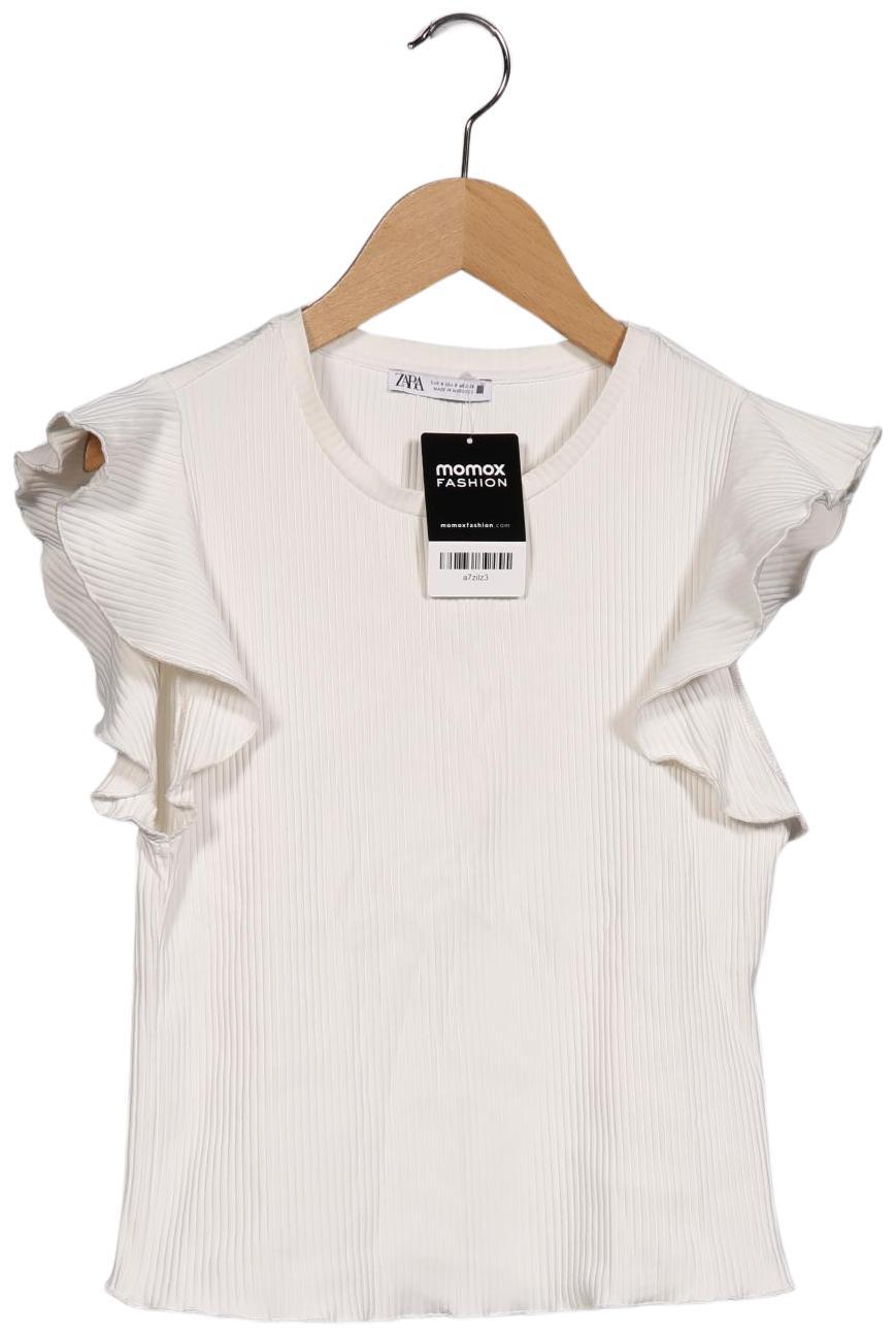 

Zara Damen T-Shirt, weiß, Gr. 36