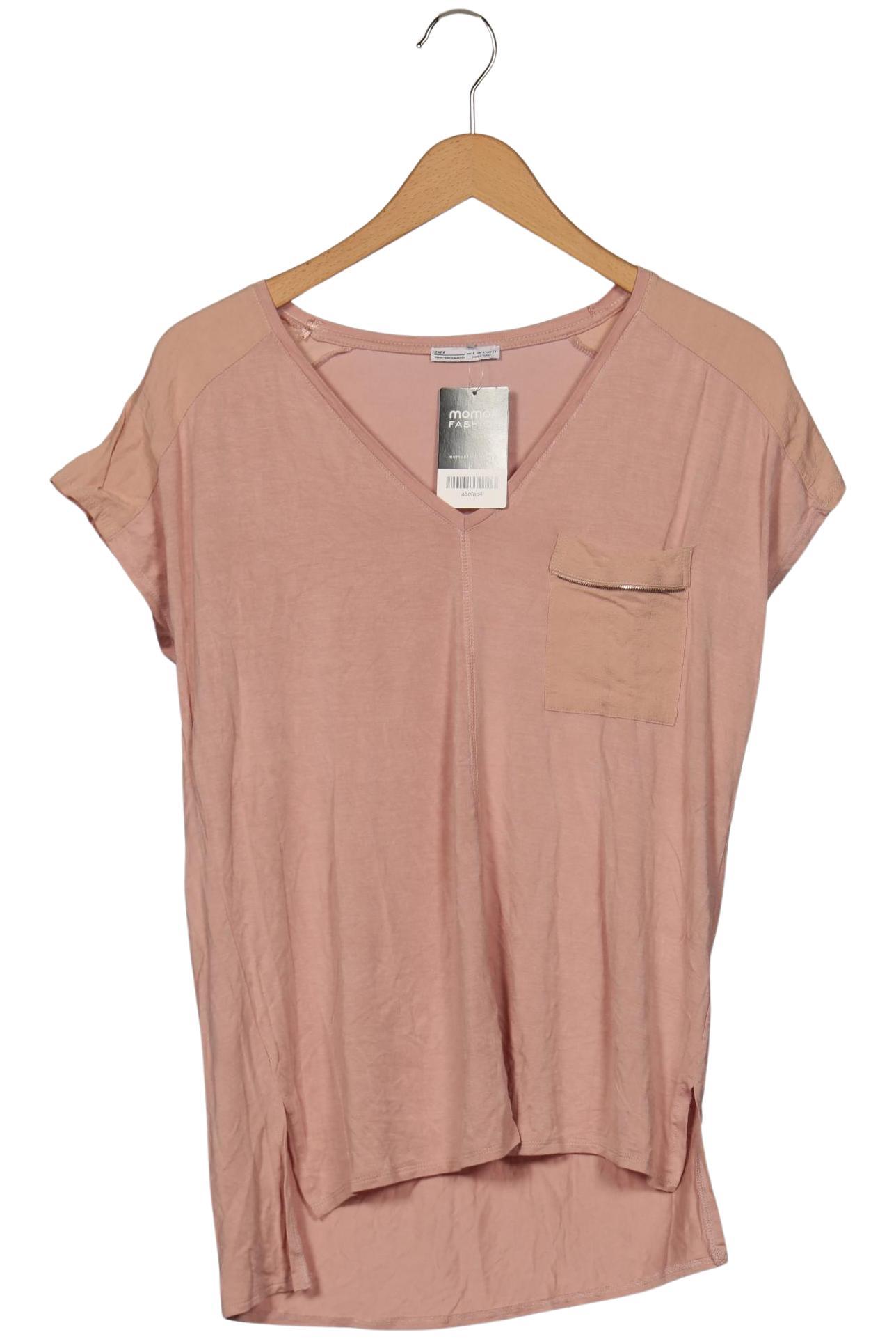 

Zara Damen T-Shirt, pink, Gr. 36