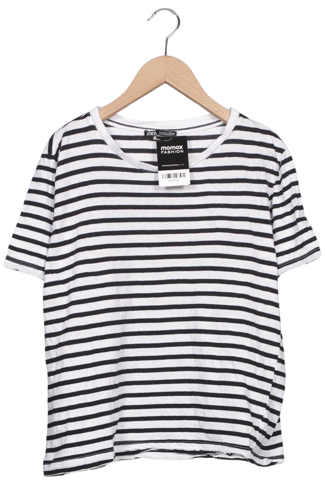 

Zara Damen T-Shirt, weiß, Gr. 42