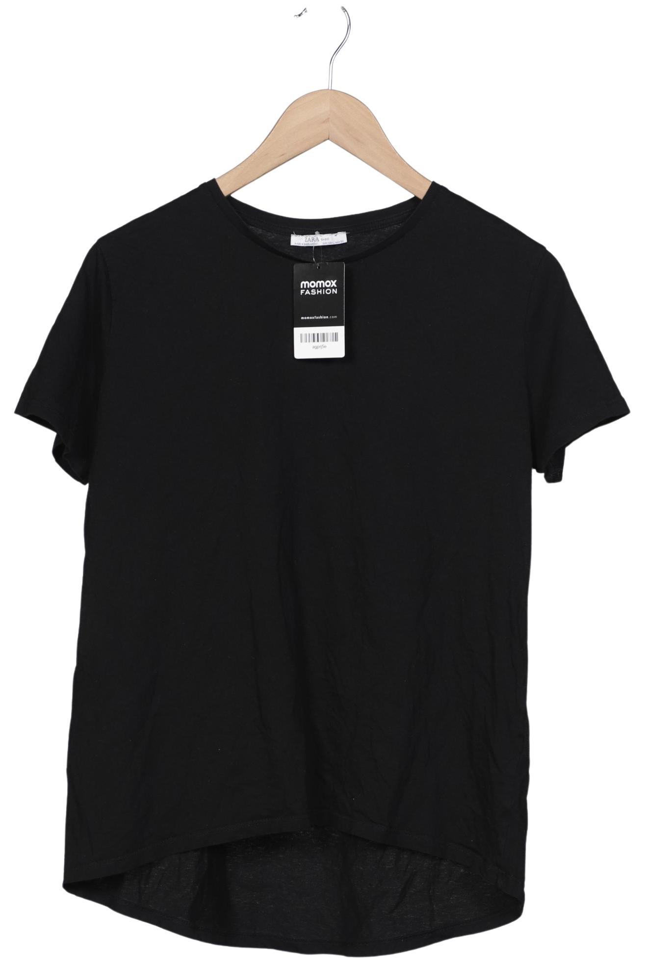 

Zara Damen T-Shirt, schwarz, Gr. 42