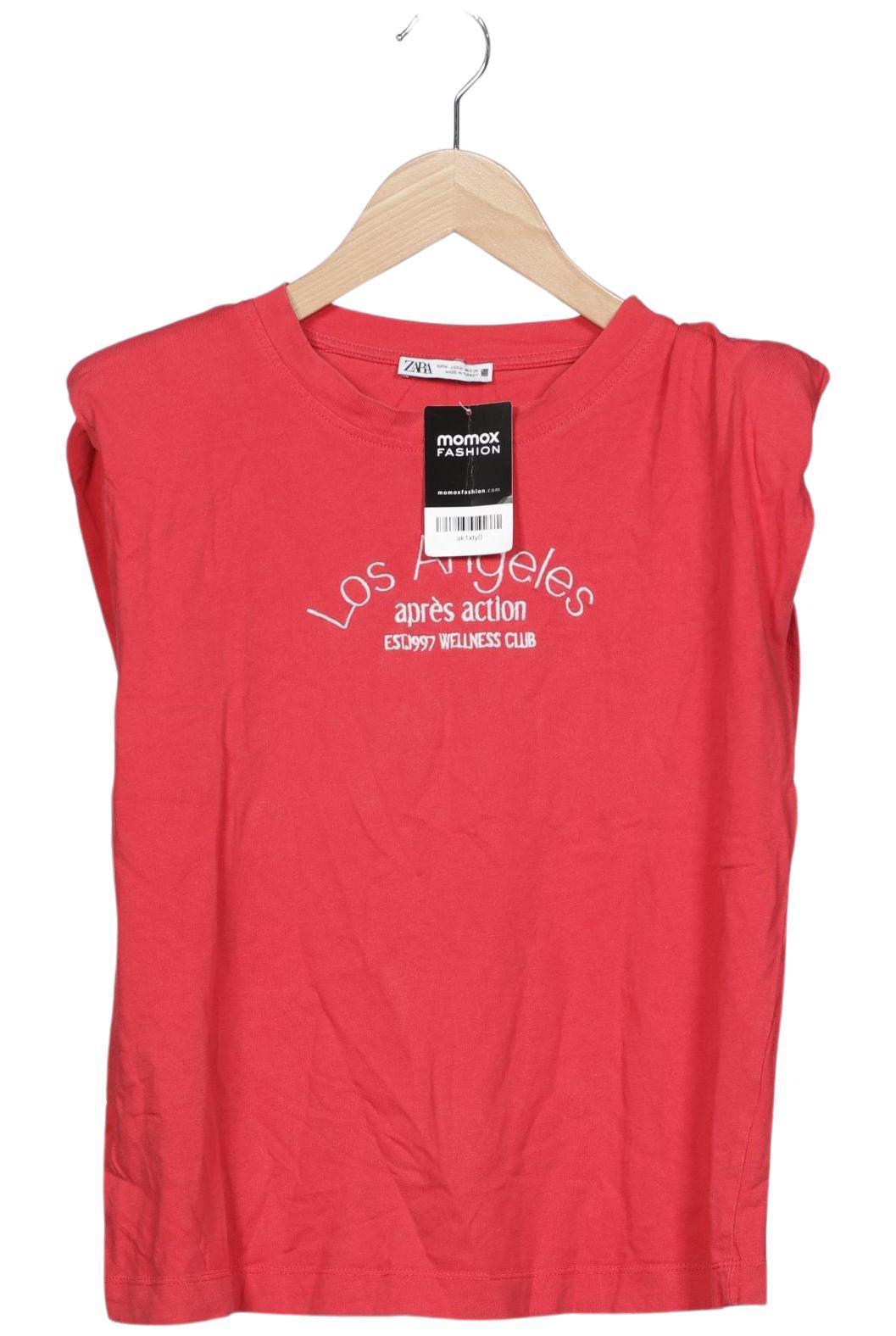 

Zara Damen T-Shirt, rot, Gr. 38