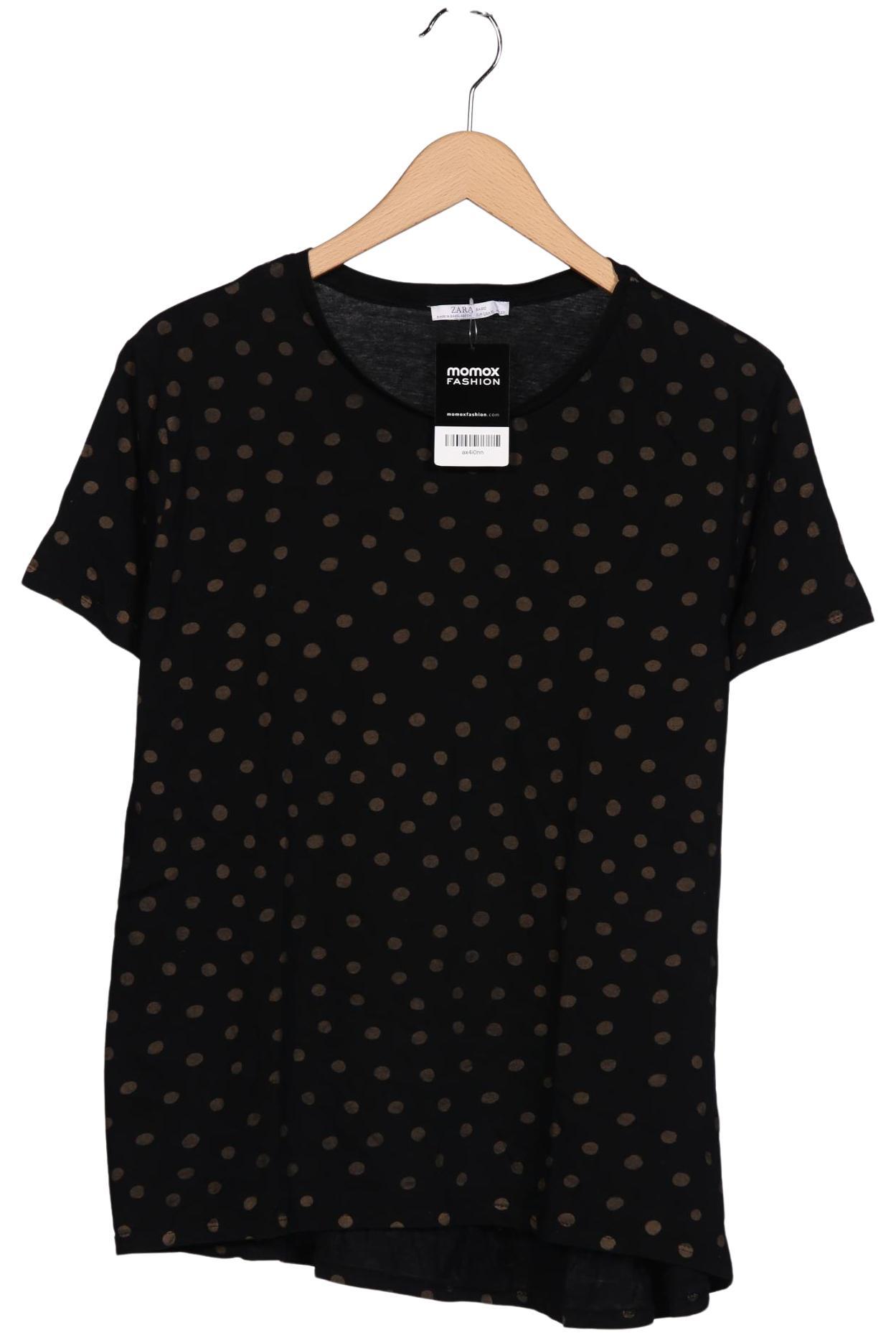 

Zara Damen T-Shirt, schwarz, Gr. 44