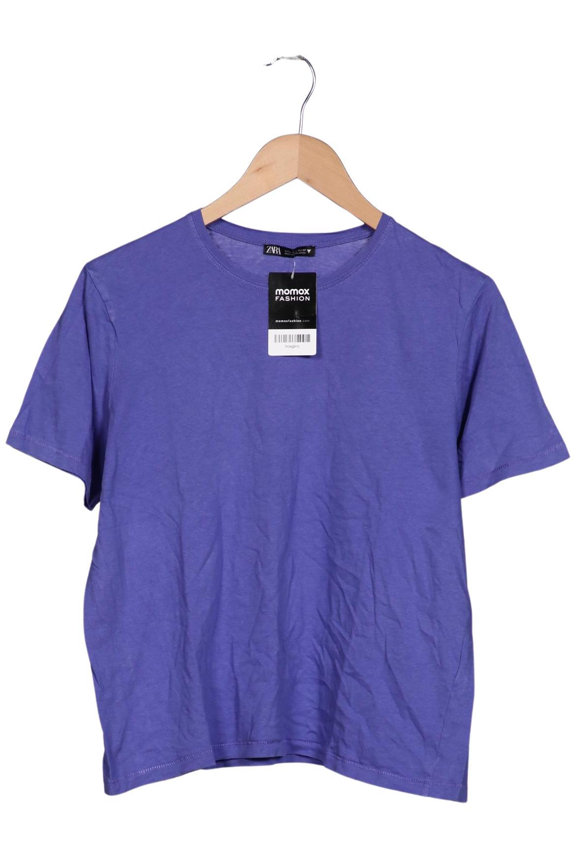 

Zara Damen T-Shirt, flieder, Gr. 42