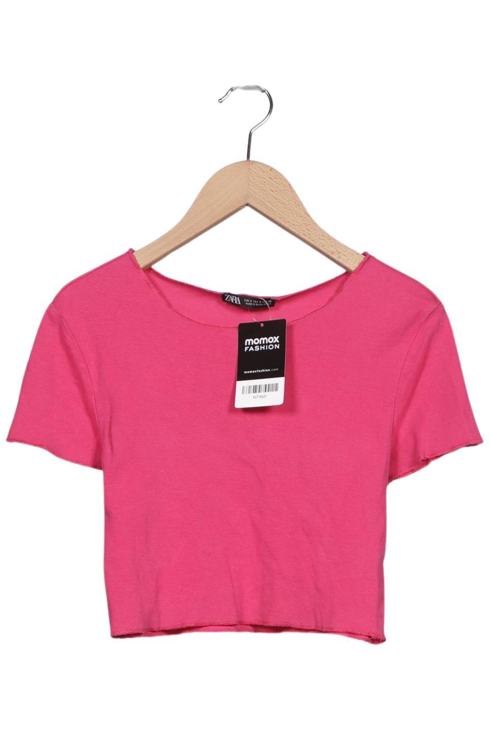 

Zara Damen T-Shirt, pink, Gr. 36