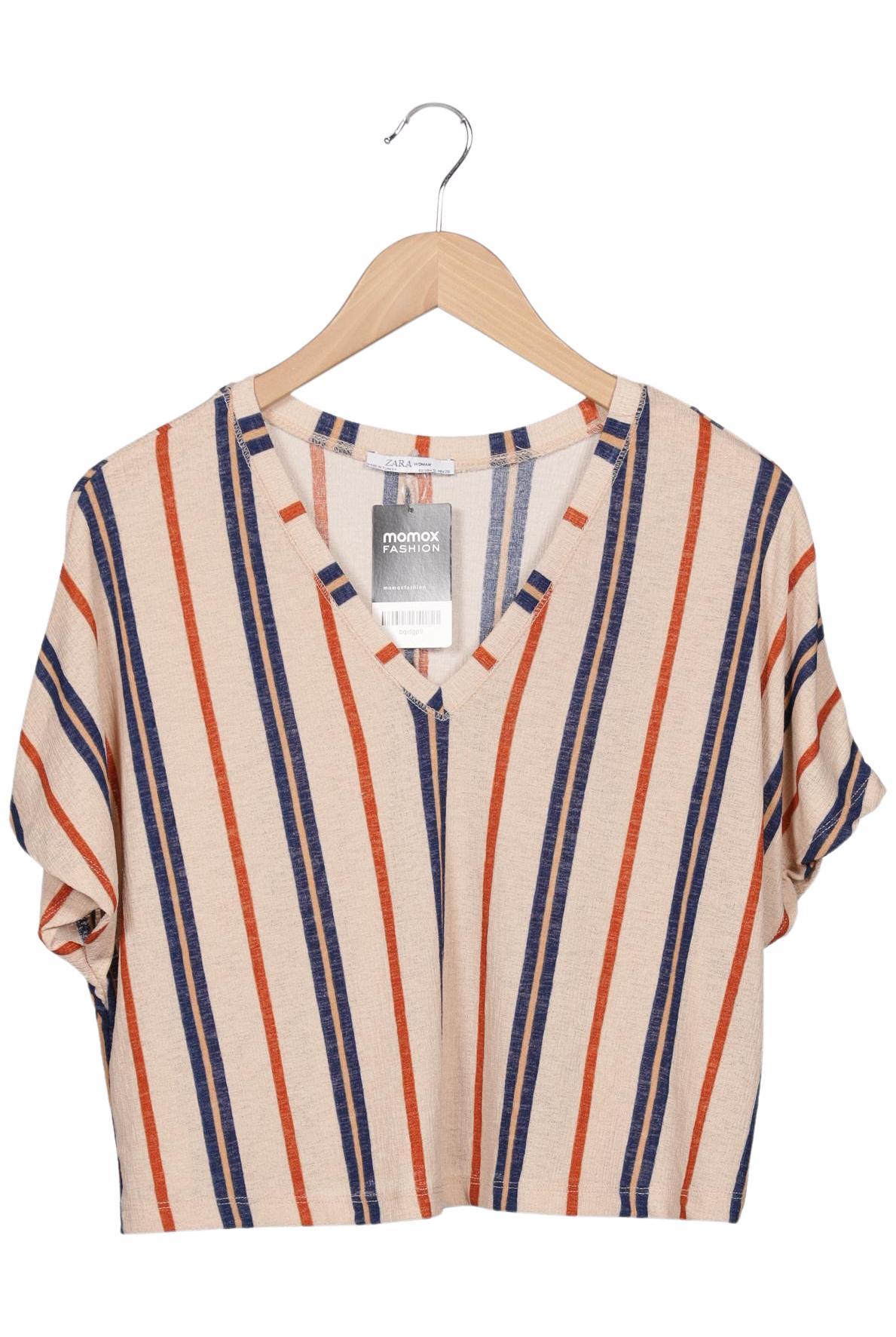 

Zara Damen T-Shirt, beige, Gr. 36