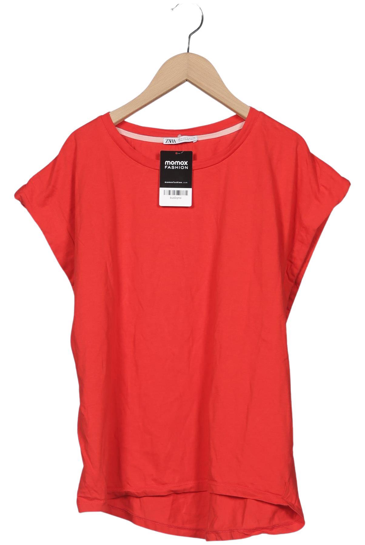 

Zara Damen T-Shirt, rot, Gr. 38